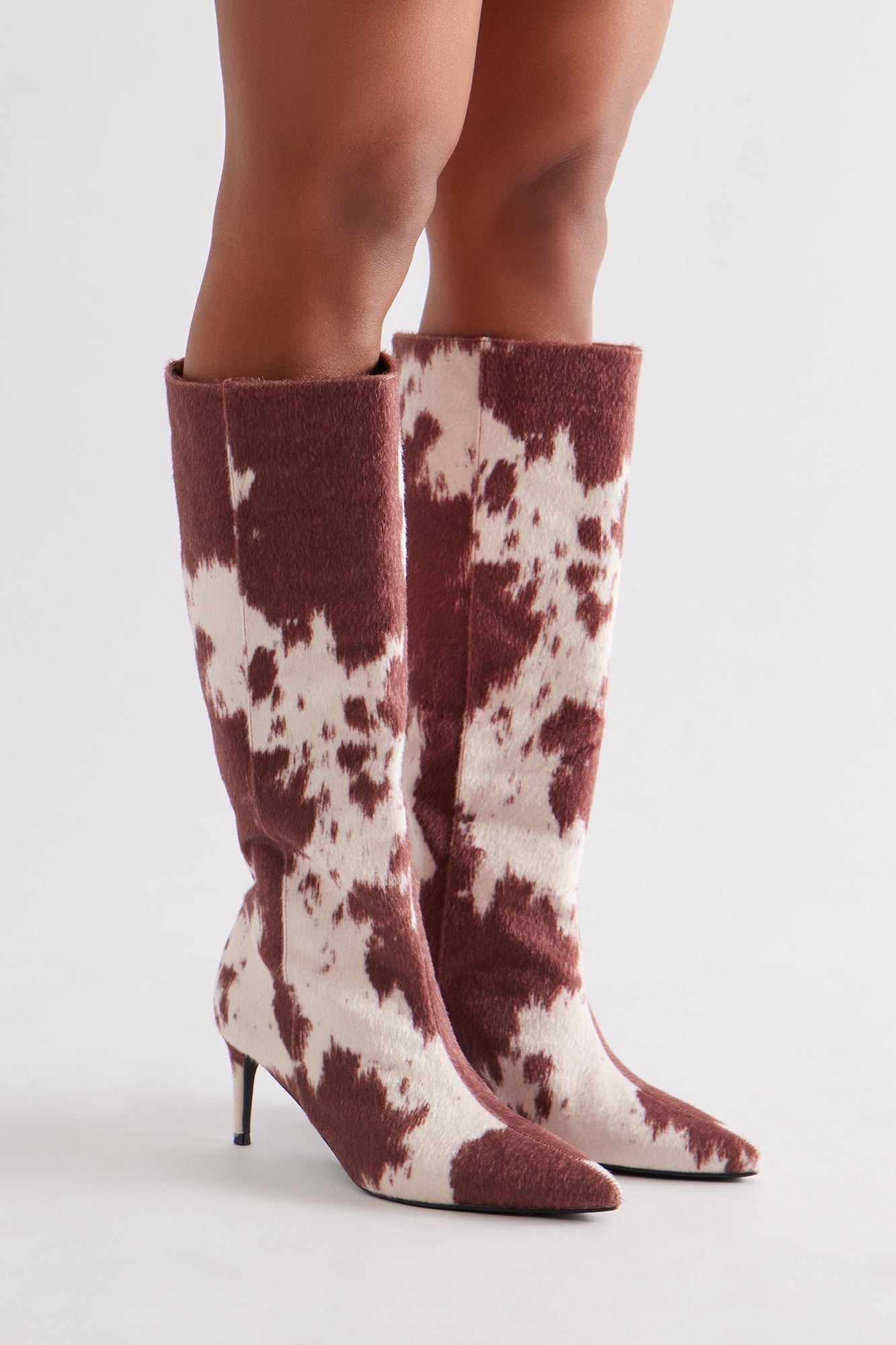 Nomade Stiletto Knee High Boots - Multi Color