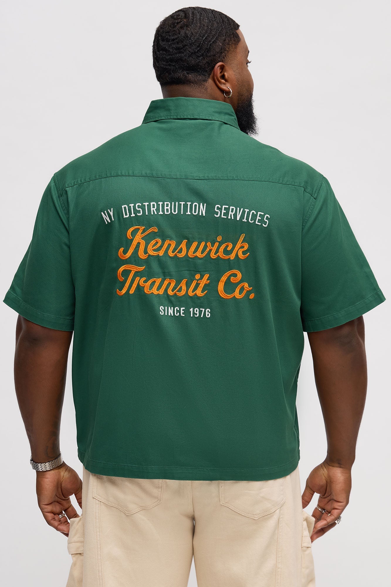 Kenswik Button Up Shirt - Olive