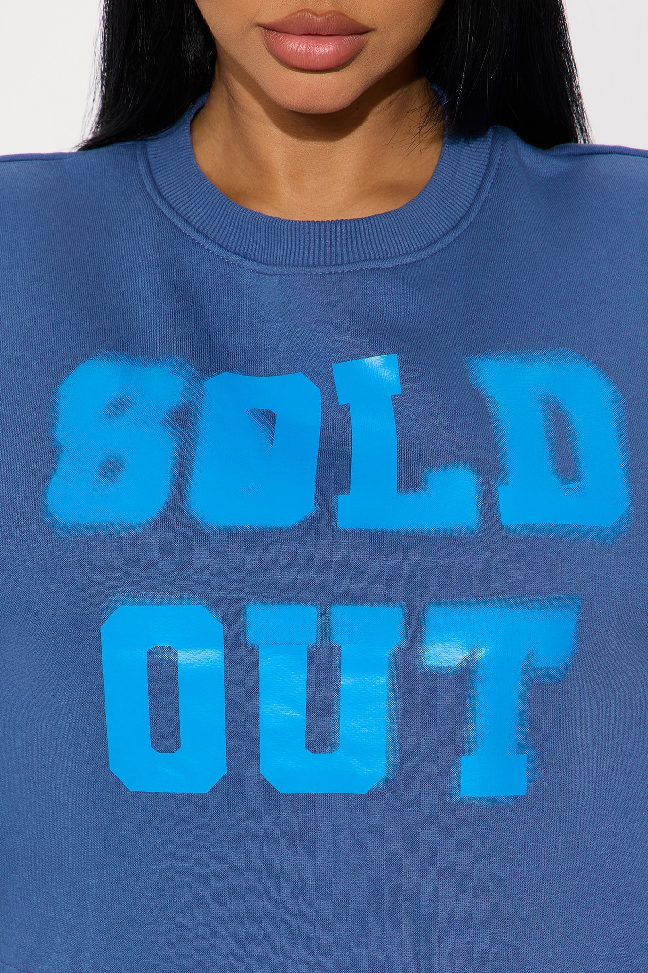 Sold Out Fleece Pant Set - Blue