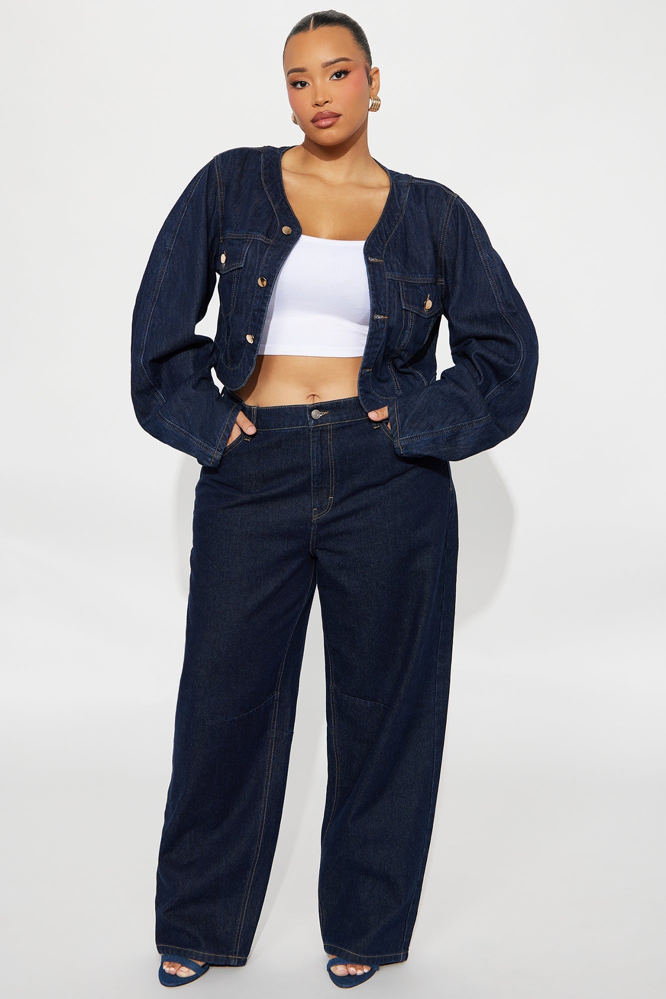 London Denim Jacket - Dark Wash