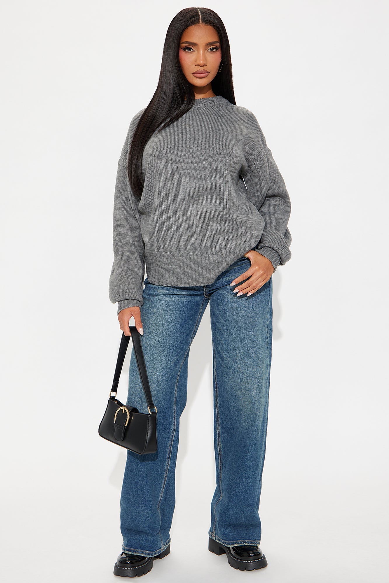 Safe Space Sweater - Grey
