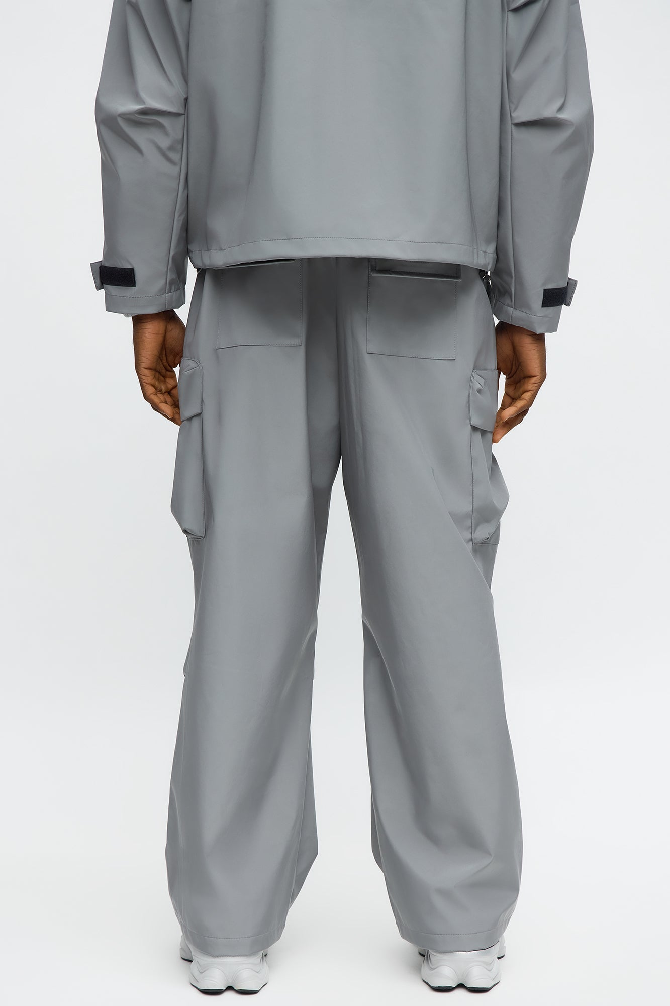 Baggy Peak Tech Cargo Pant - Grey