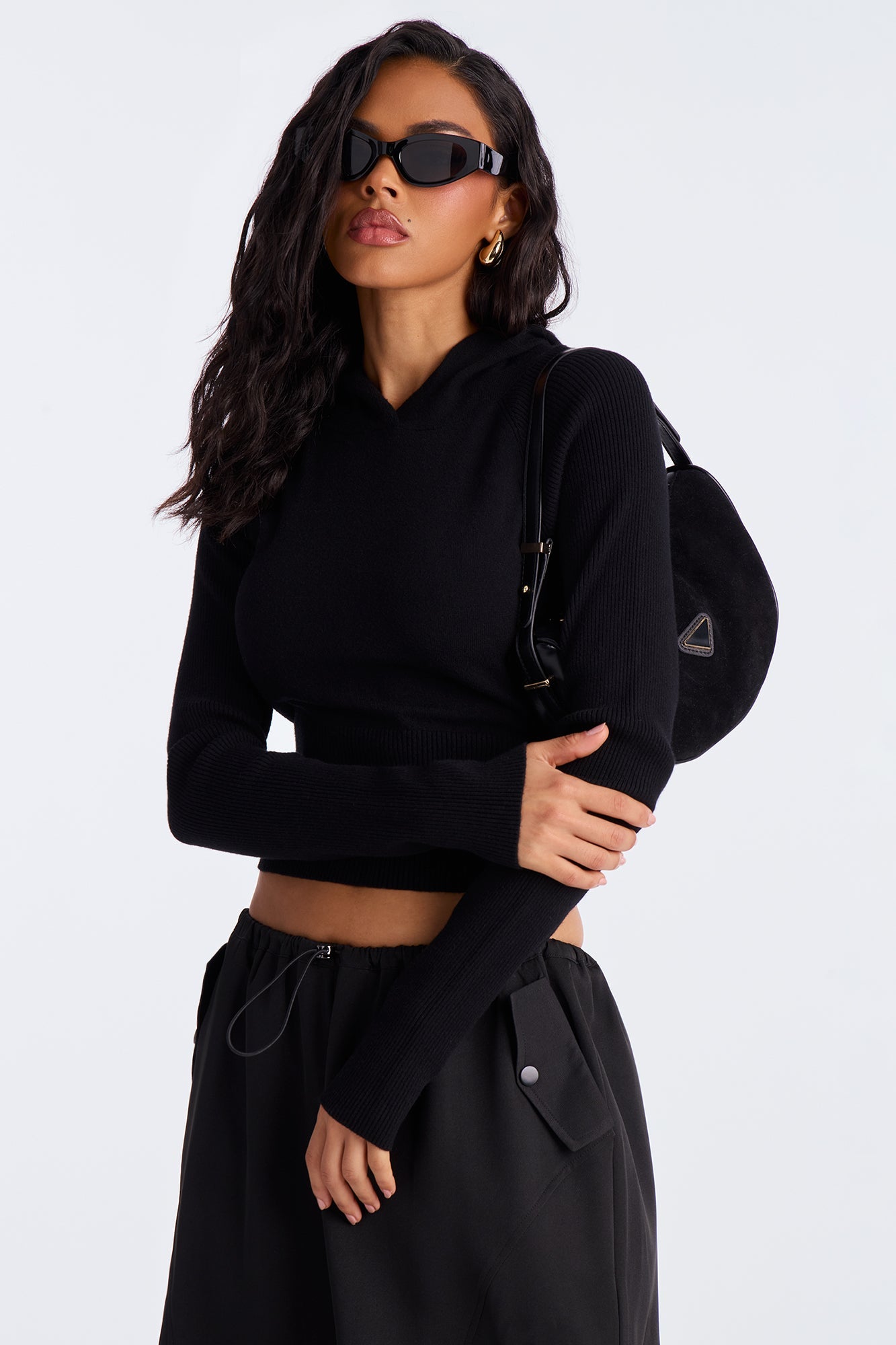 The Everyday Hooded Sweater - Black