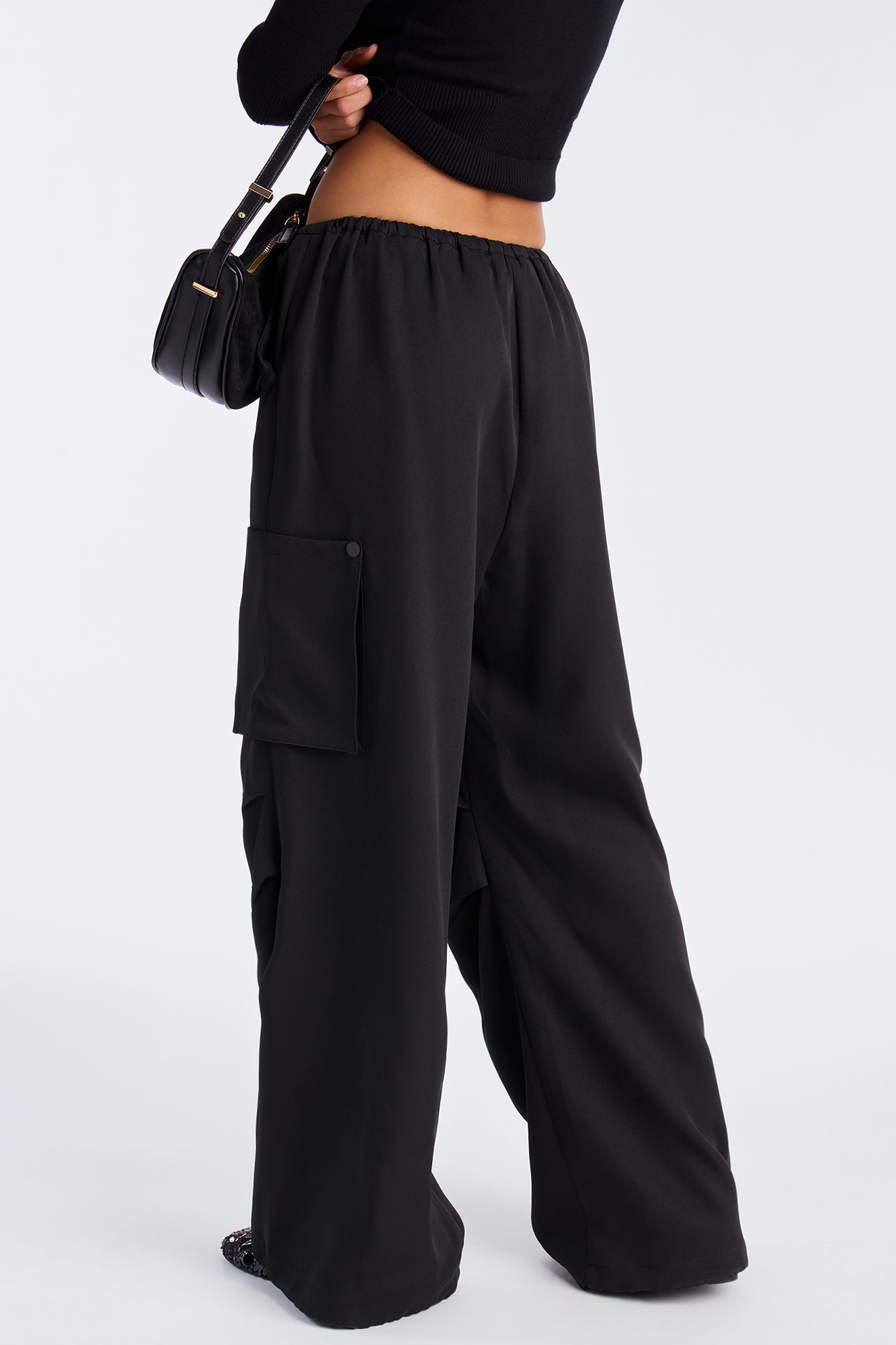 Gone Rogue Twill Stretch Jogger Cargo Pant 31 - Black