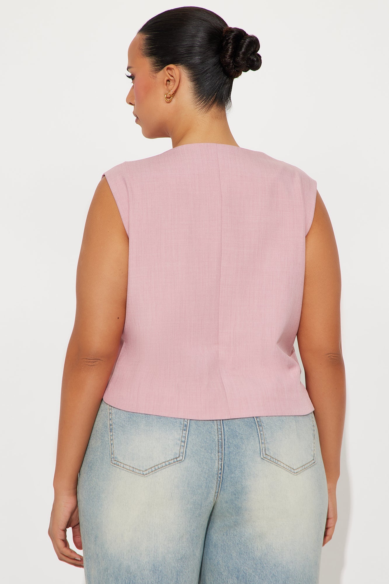 The Sharon Vest - Pink