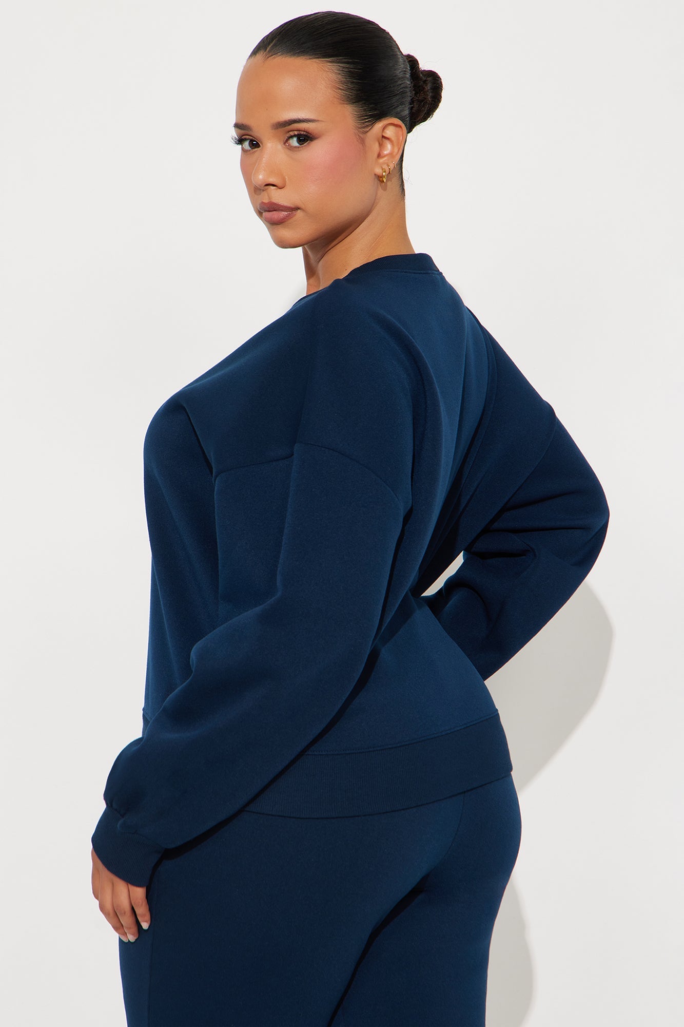 Candice Lounge Crew Neck - Navy