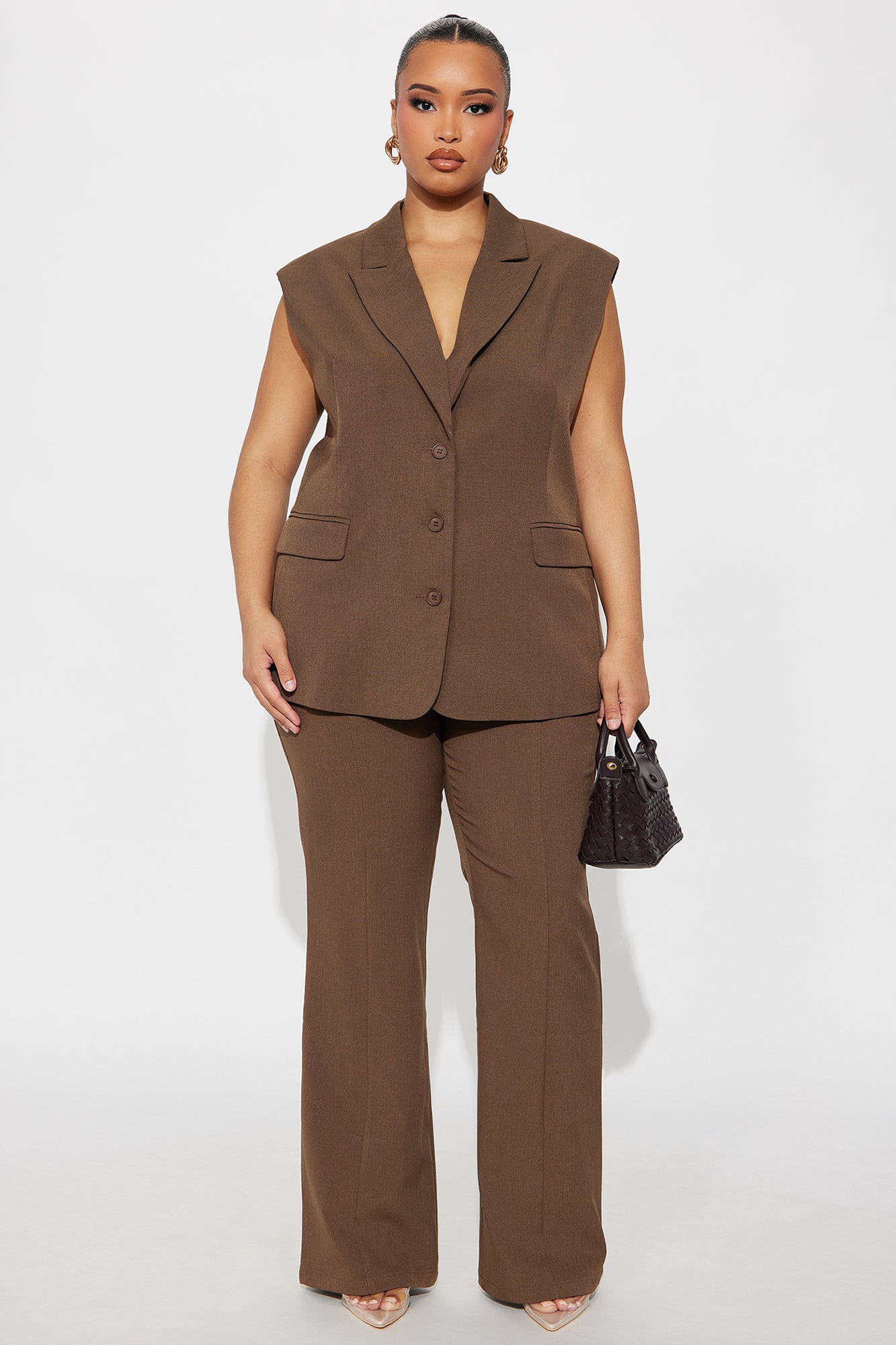 Minimal Effort Trouser Pant 33″ - Brown