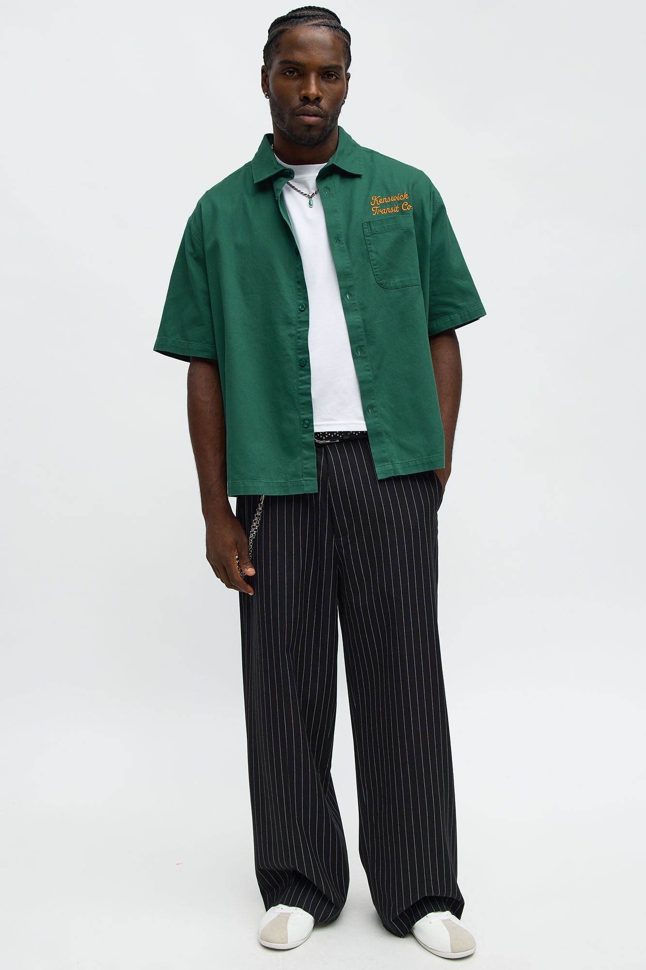 Kenswik Button Up Shirt - Olive