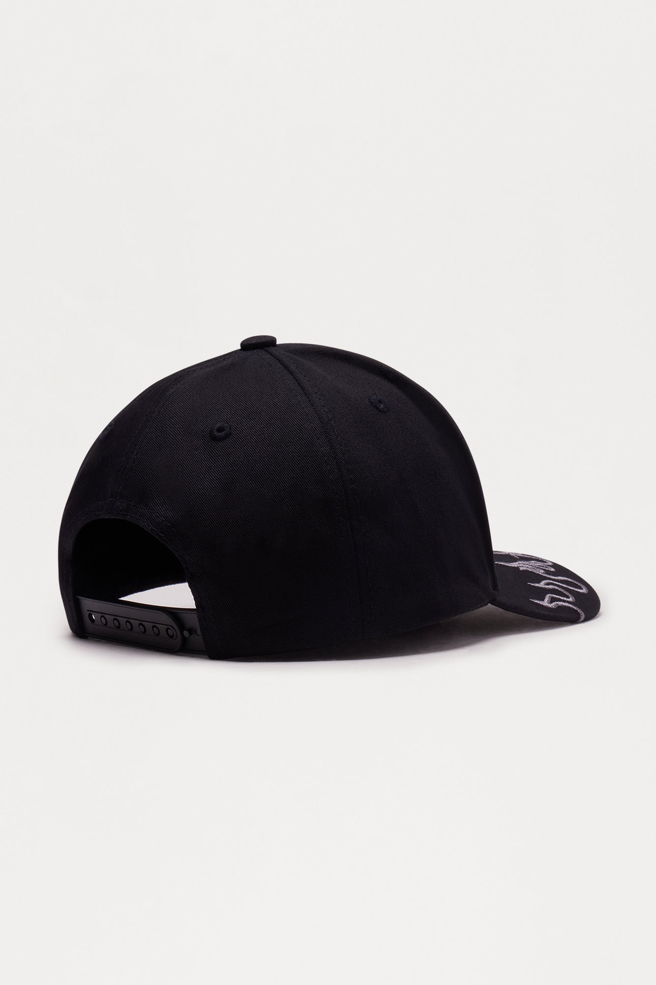 Bad Boy Stoned Structured Snapback Hat - Black