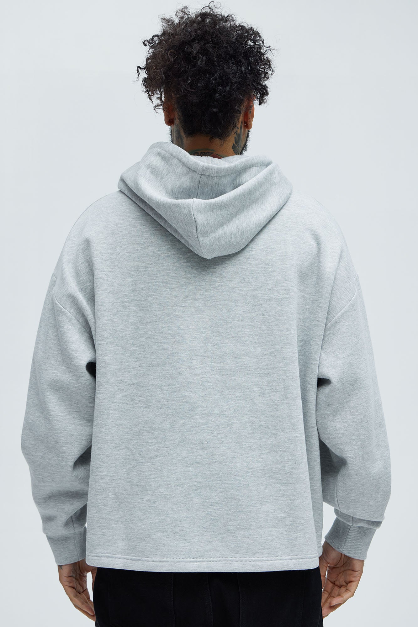 Tyson Ruthless Saints Embossed Hoodie - Heather Grey