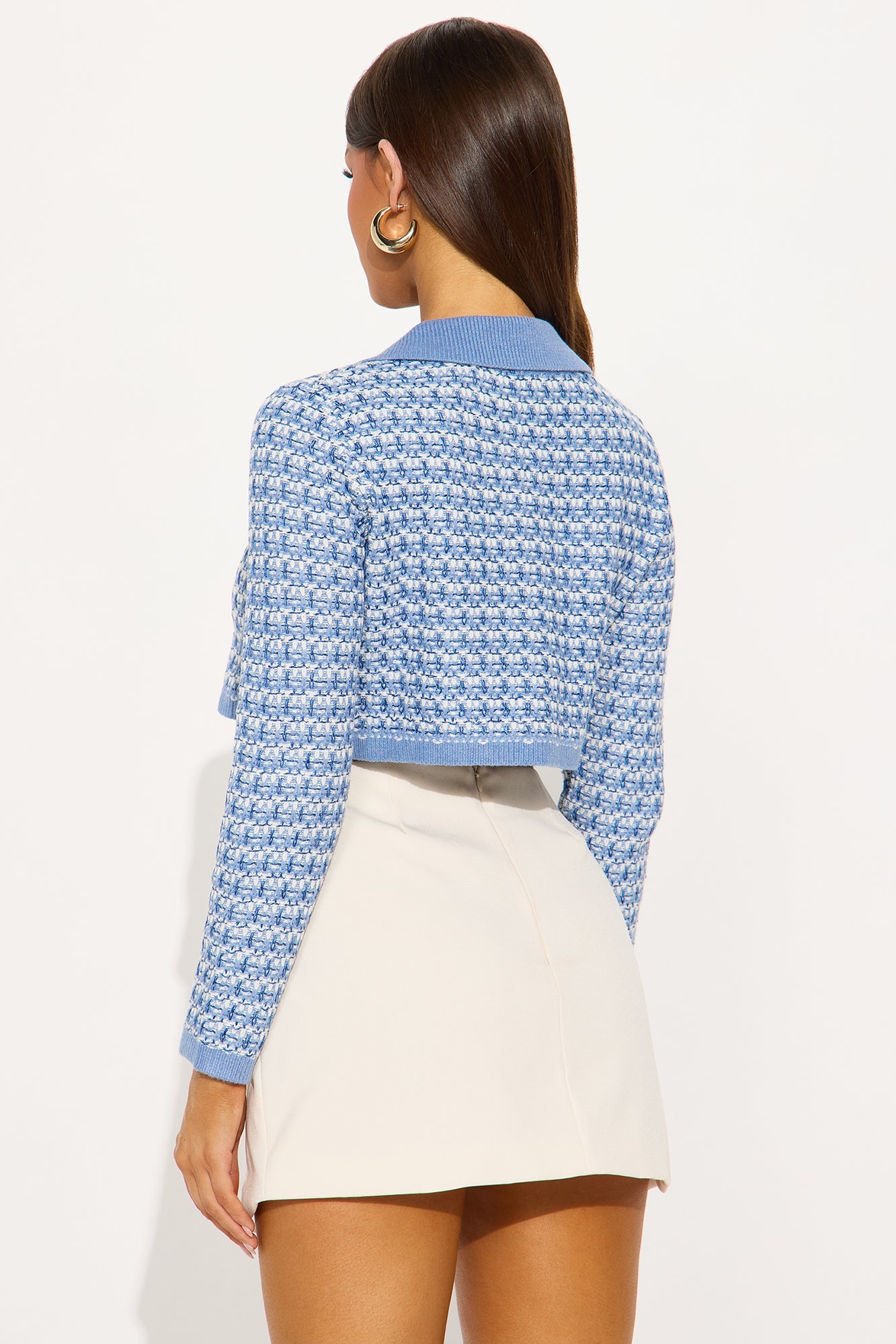 Not Too Posh Pullover Sweater - Blue/combo