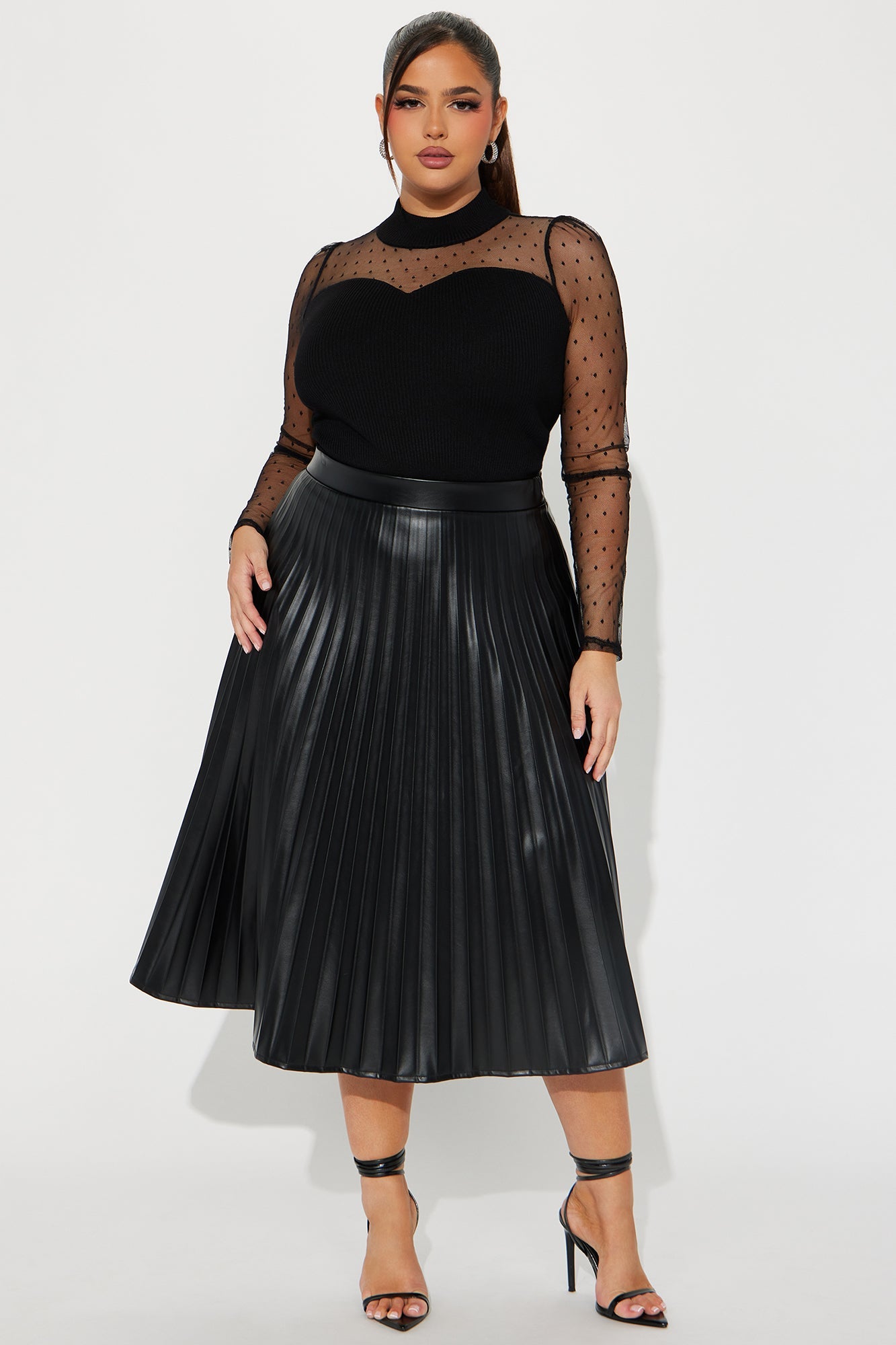 Ravenna Mesh Bodysuit - Black