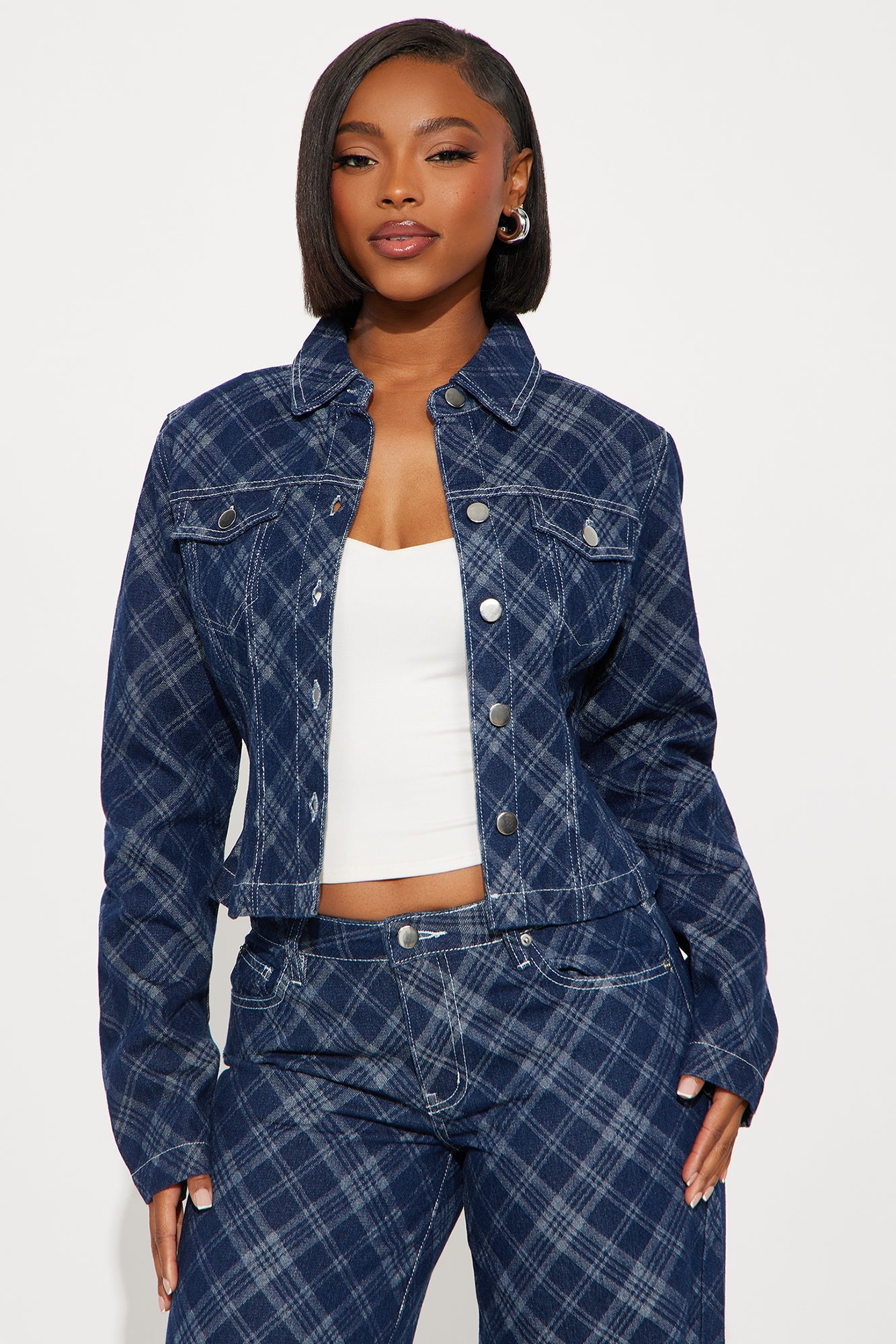 Dakota Denim Pant Set - Dark Wash