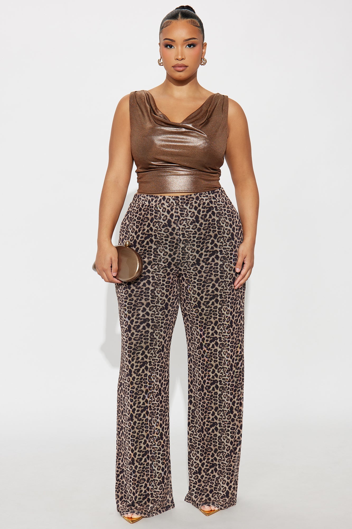 Indie Loepard Mesh Pant 33″ - Leopard