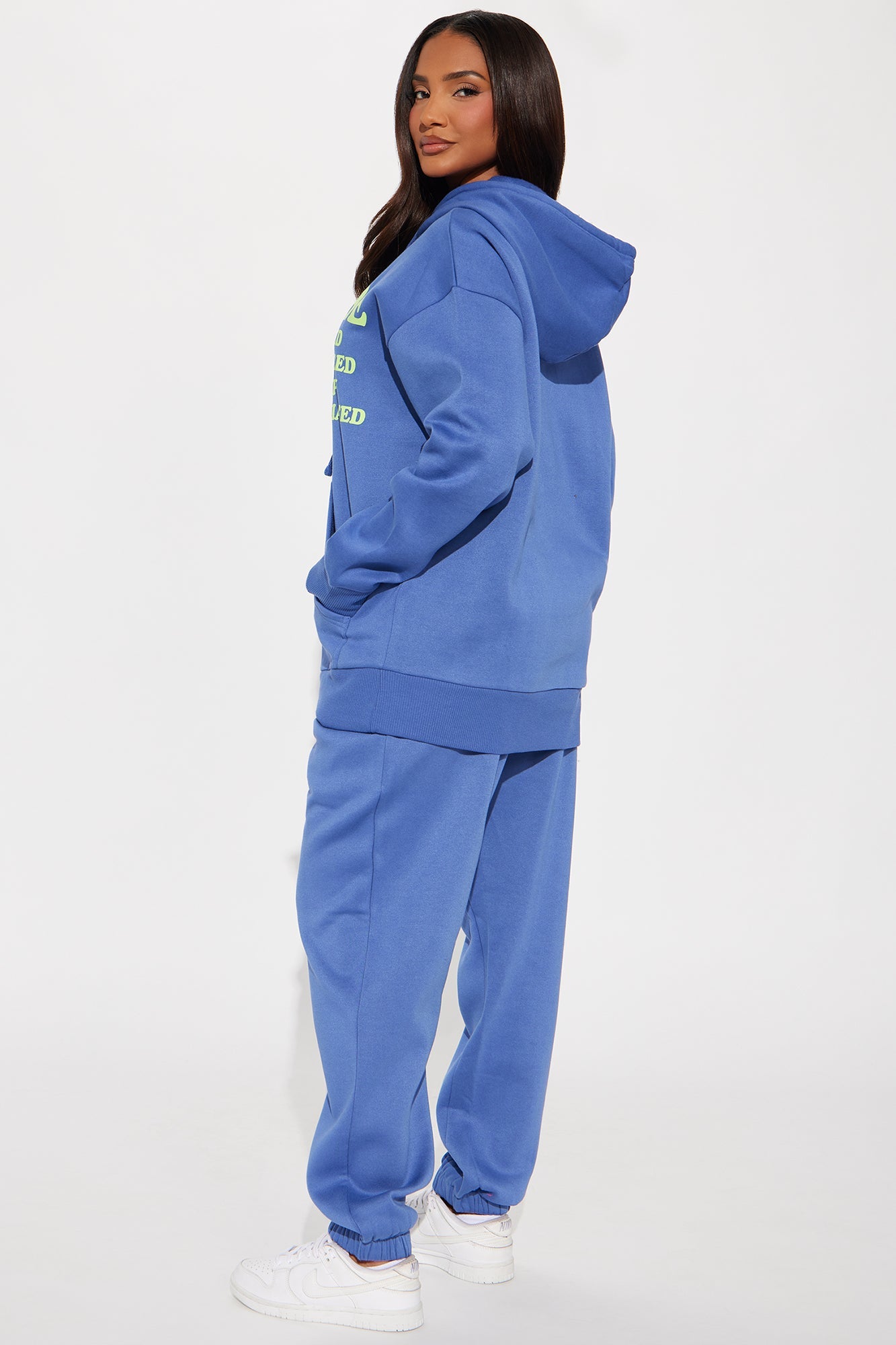 Be Kind Fleece Jogger Set - Blue