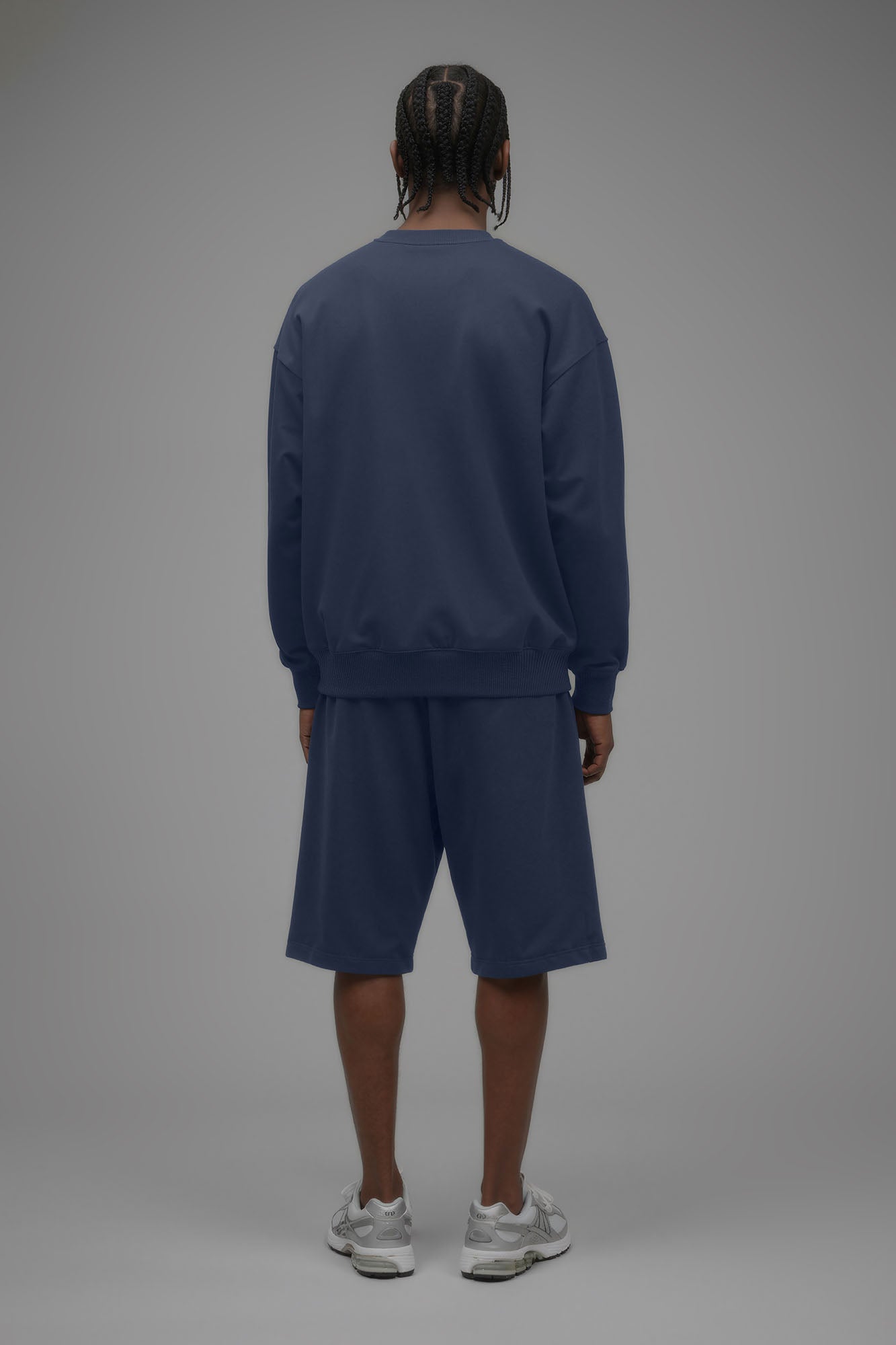 410 Oversized Crewneck - Navy
