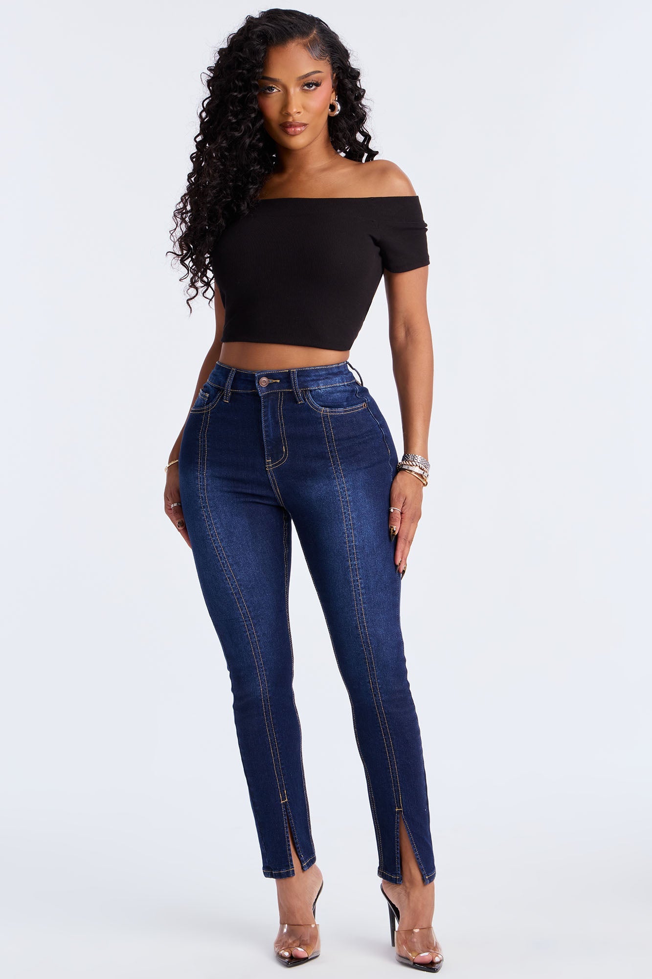Star Power Skinny Jean - Dark Wash