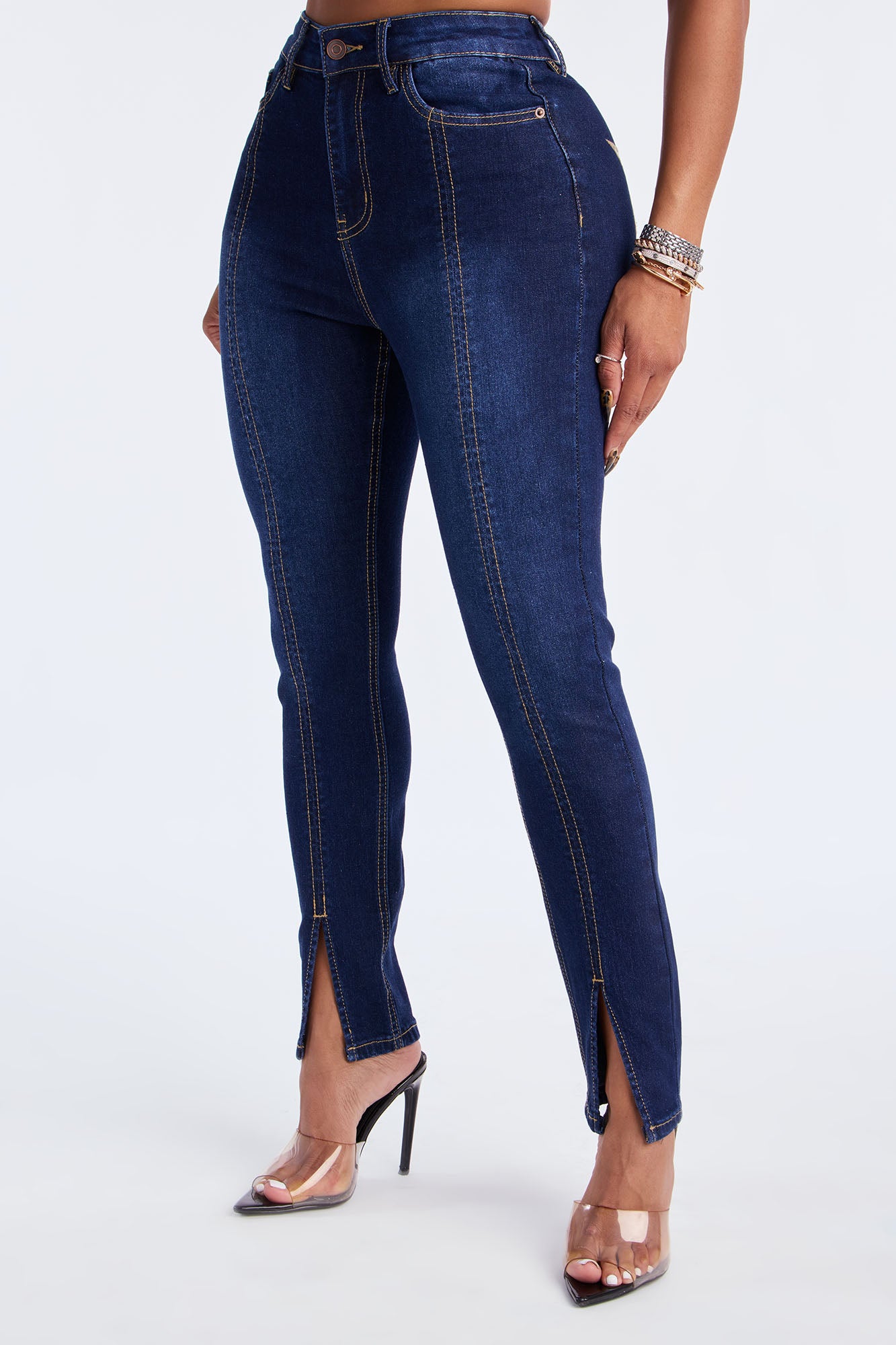 Star Power Skinny Jean - Dark Wash