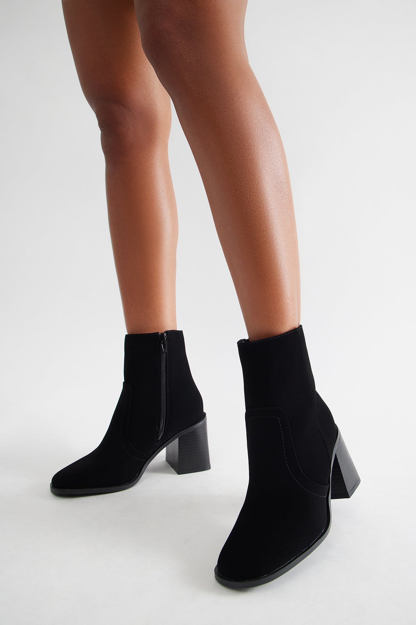 Zingy Ankle Booties - Black