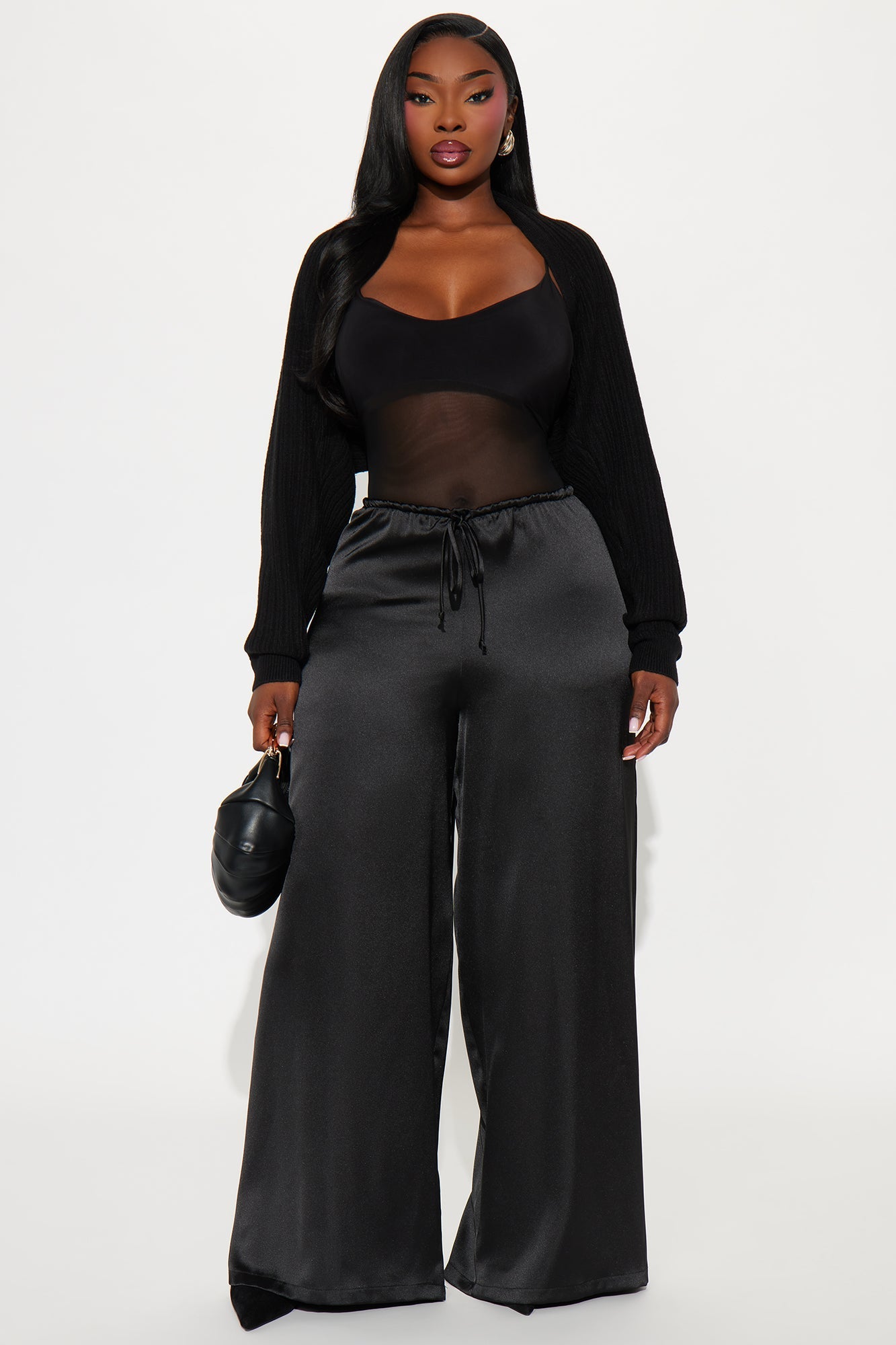 No Promises Bolero Sweater - Black