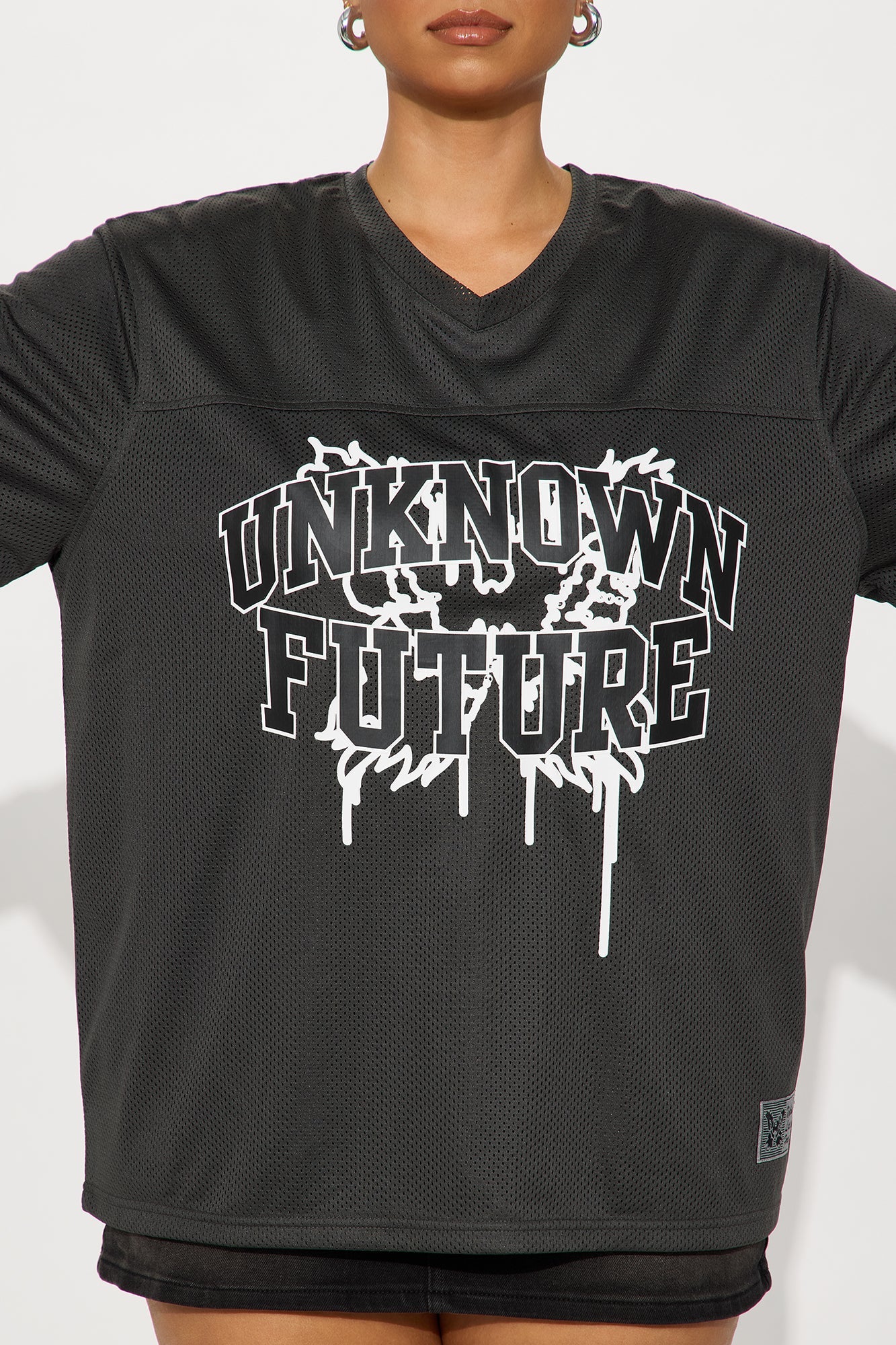 Unknown Future Oversized Jersey - Black
