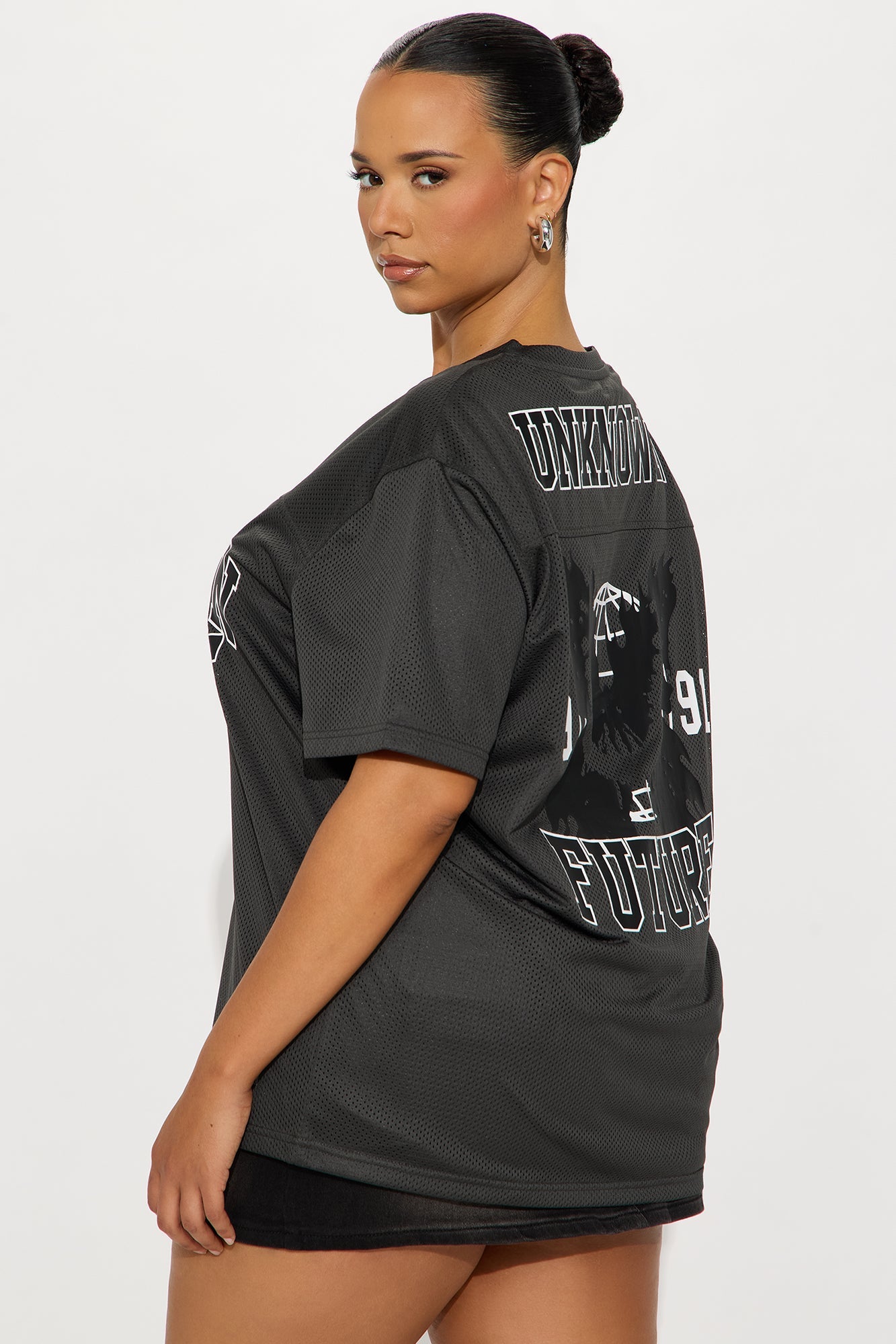 Unknown Future Oversized Jersey - Black