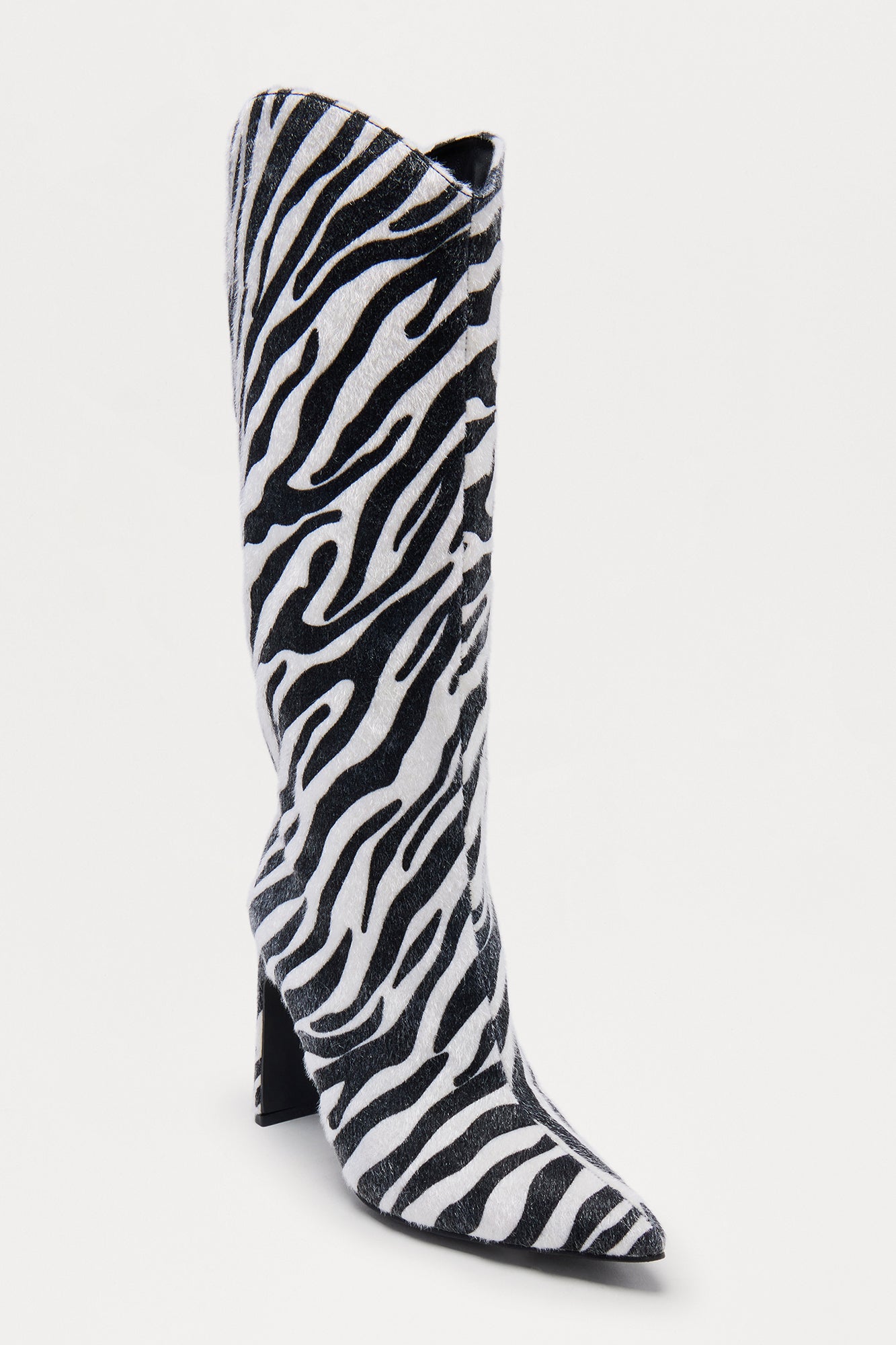 Montana Animal Print Boots - Black/combo