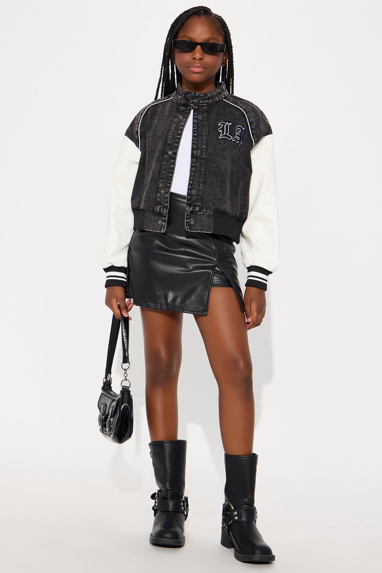 Mini West Coast Represent Jacket - Black/White