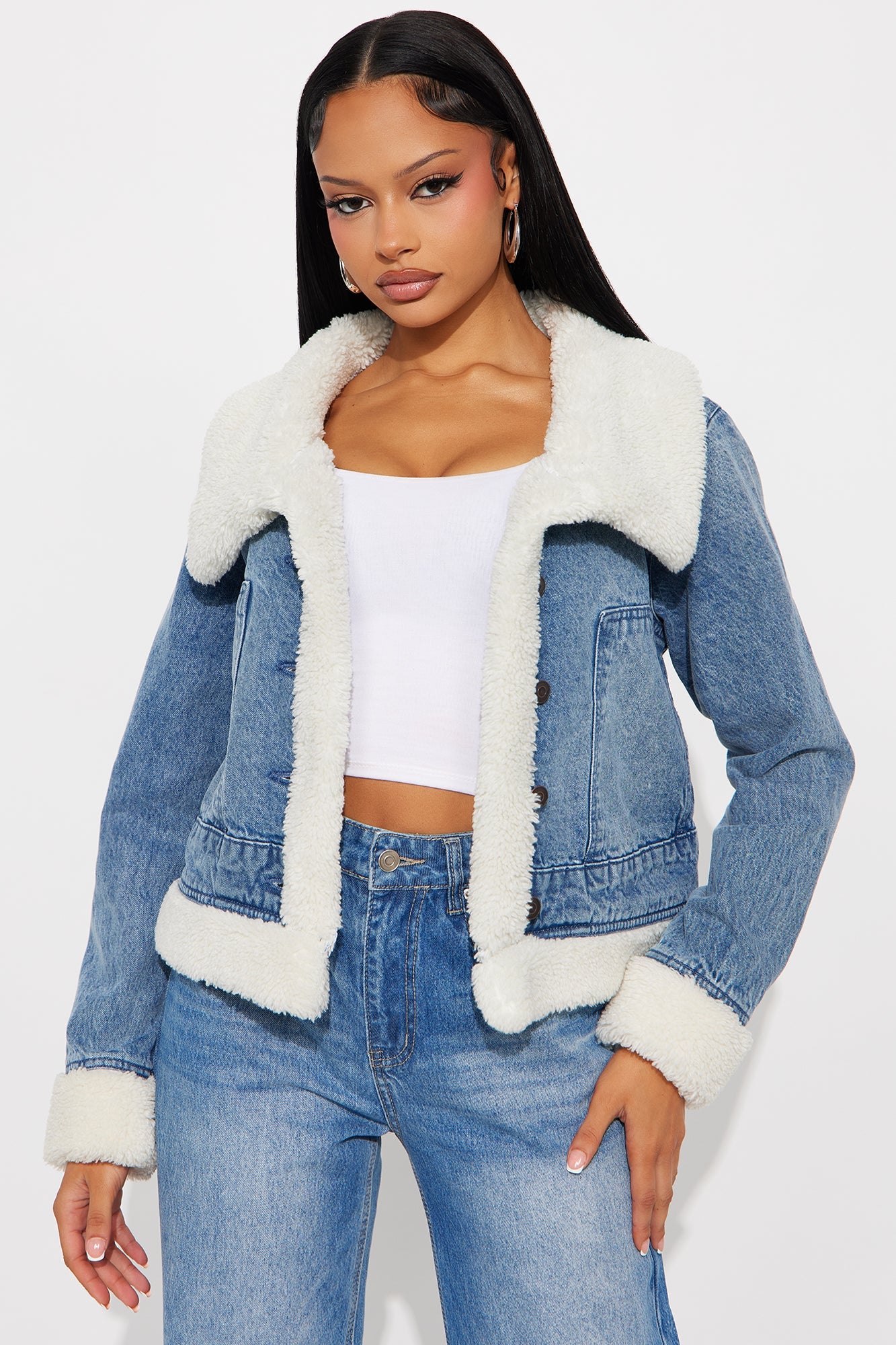 On Cloud Nine Denim Jacket - Light Wash