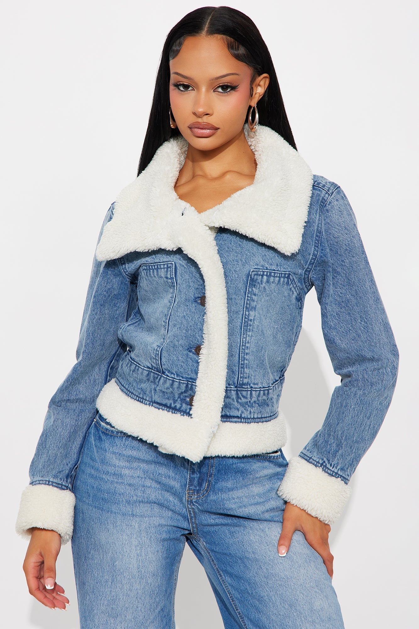 On Cloud Nine Denim Jacket - Light Wash