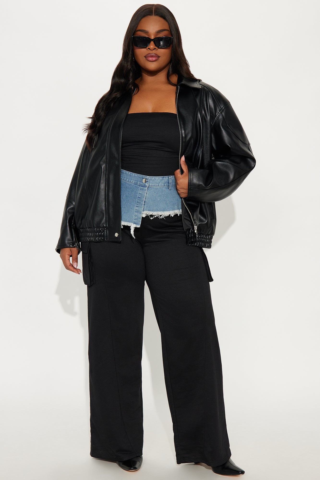 Danielle Strapless Jumpsuit - Black