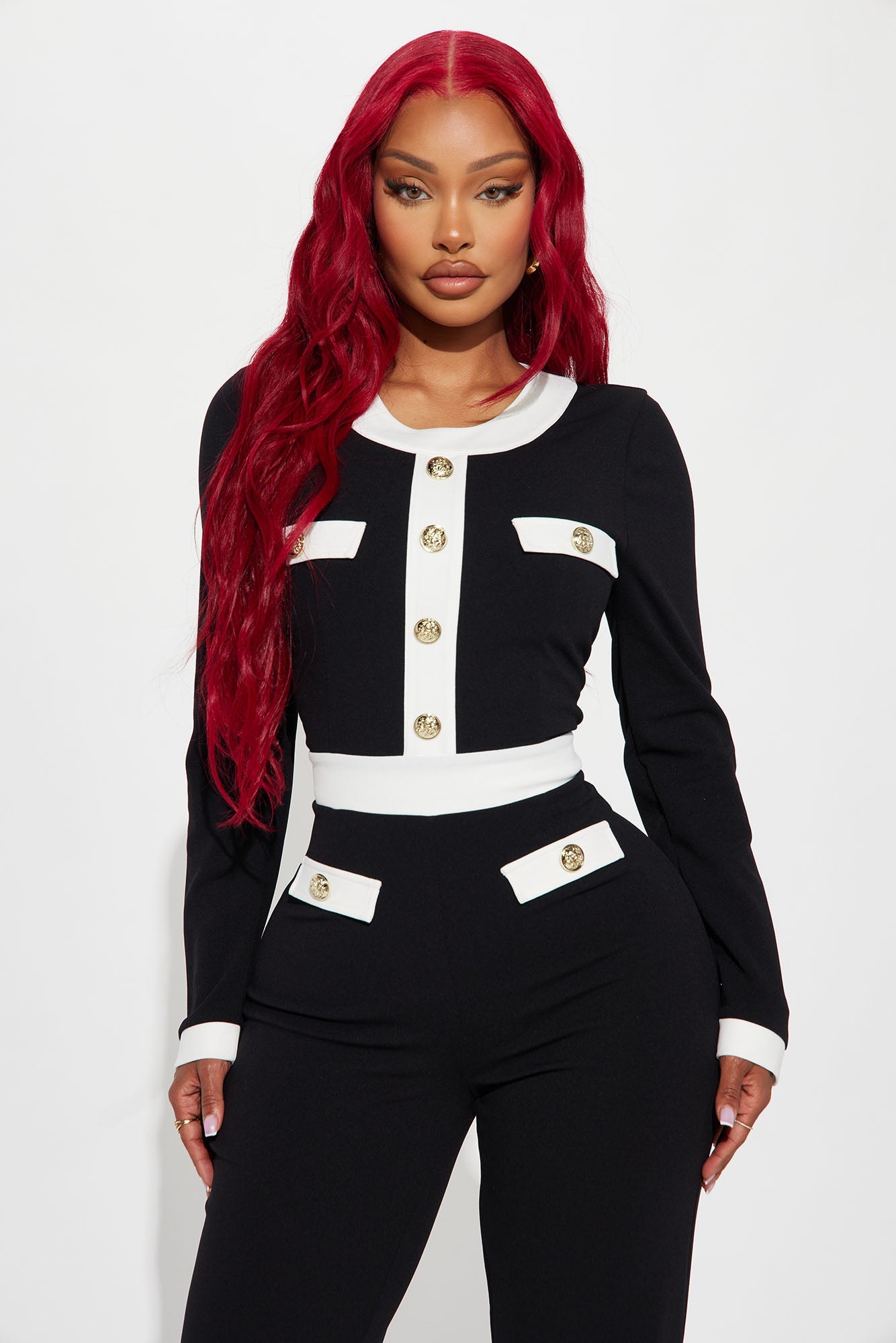 Executive Decisions Jumpsuit - Black