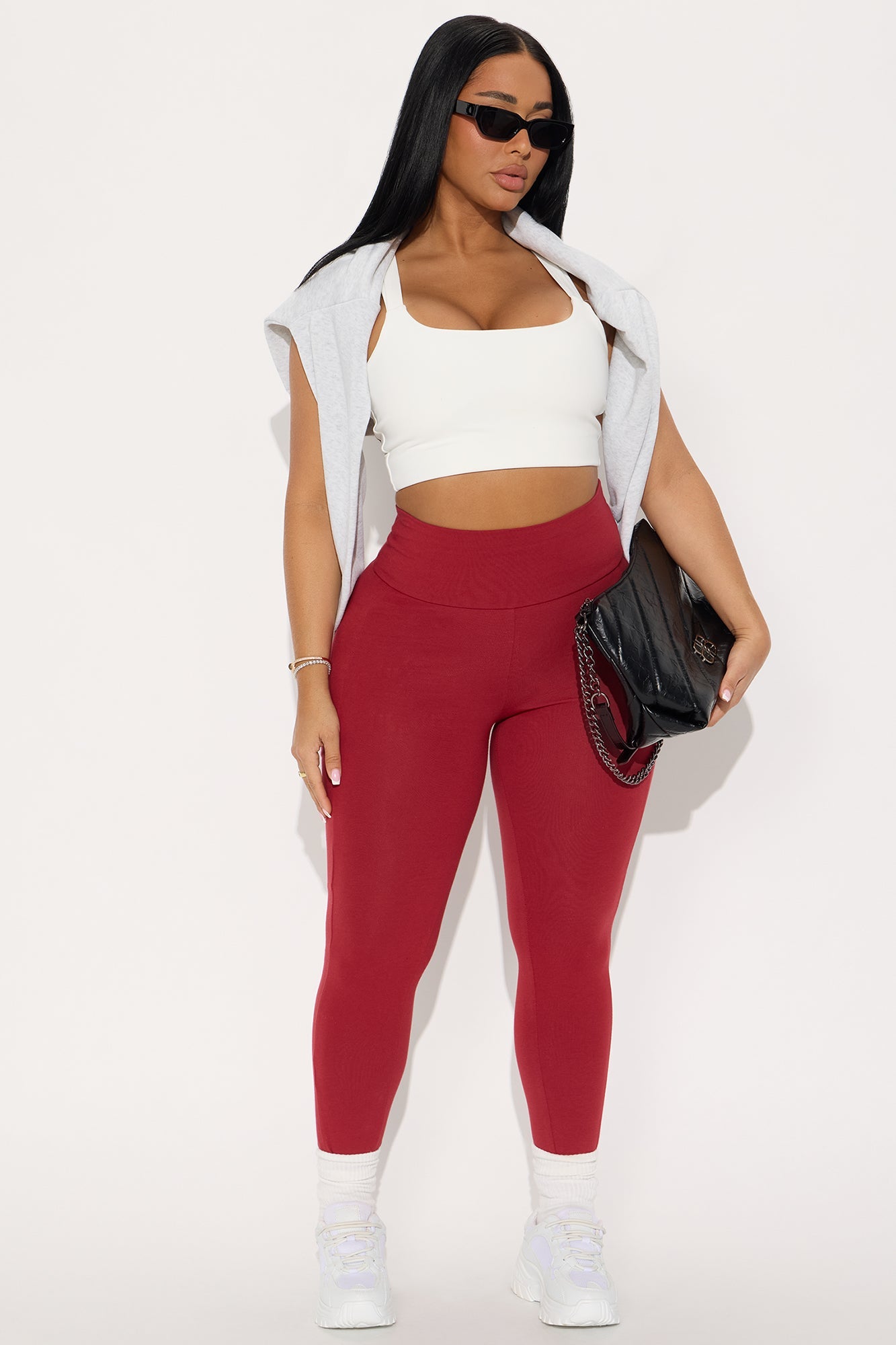 All My Life Legging - DarkRed