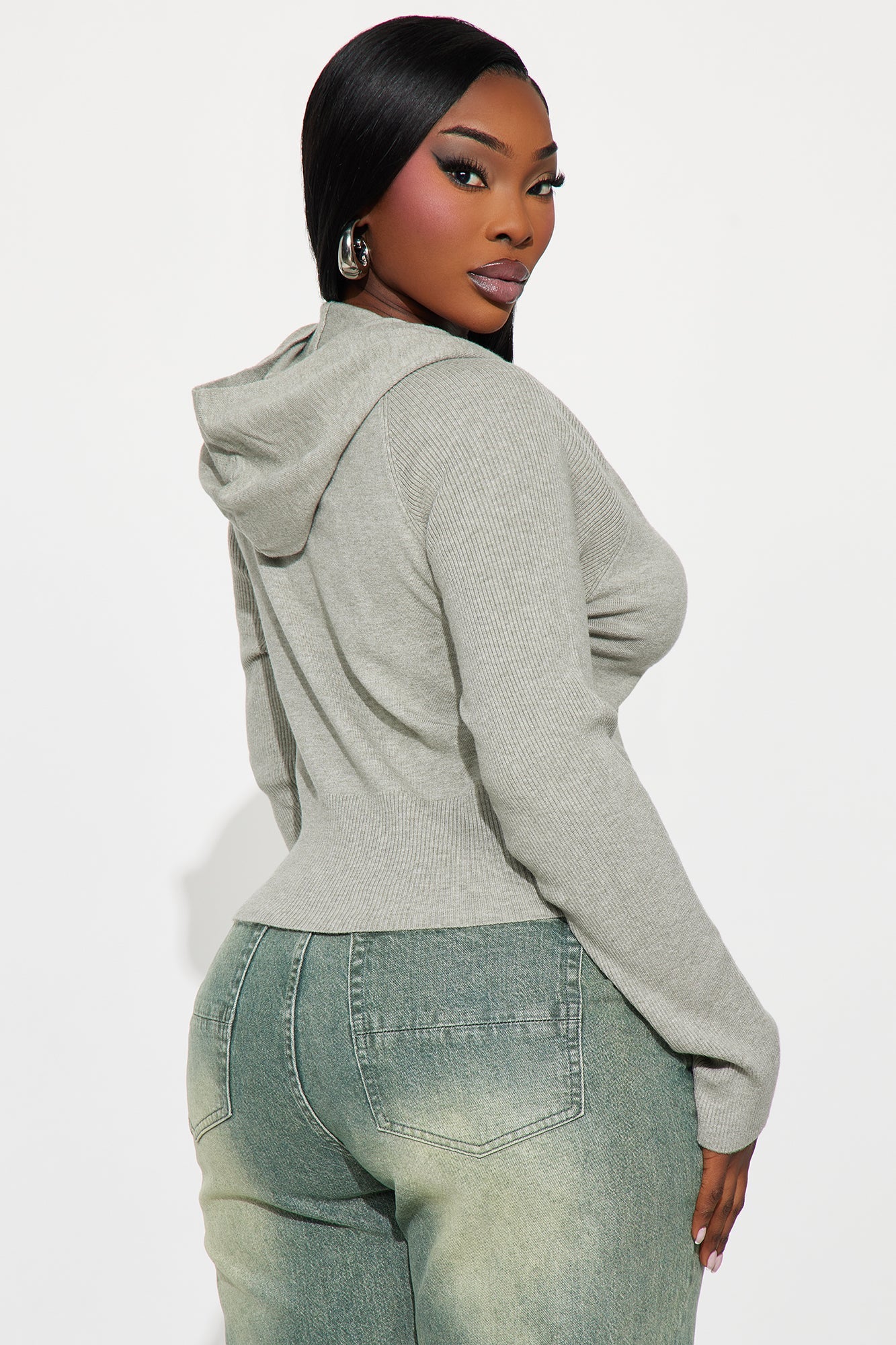 The Everyday Hooded Sweater - Grey