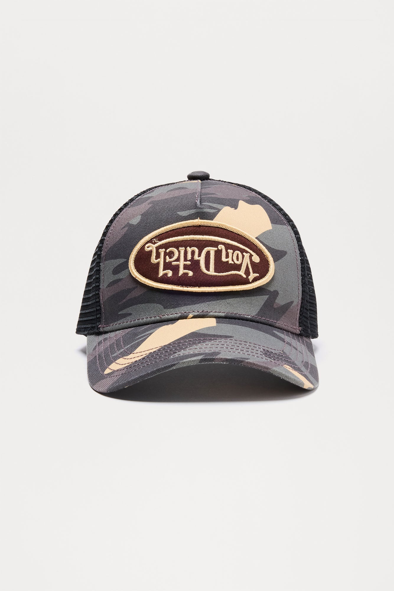 Mini Von Dutch Upside Down Camo Trucker Hat - Camouflage