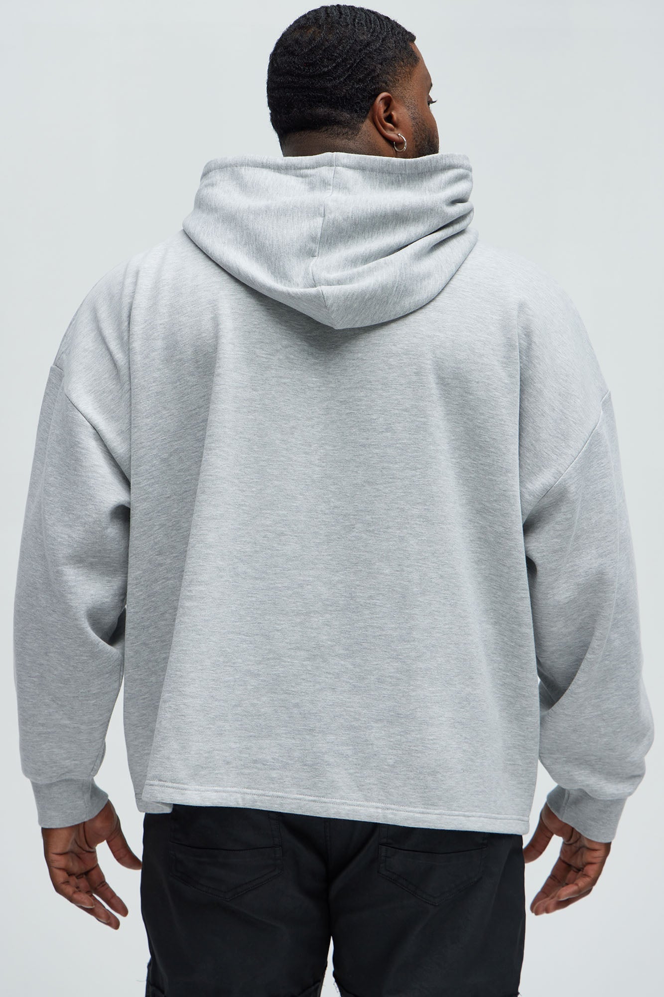 Tyson Ruthless Saints Embossed Hoodie - Heather Grey