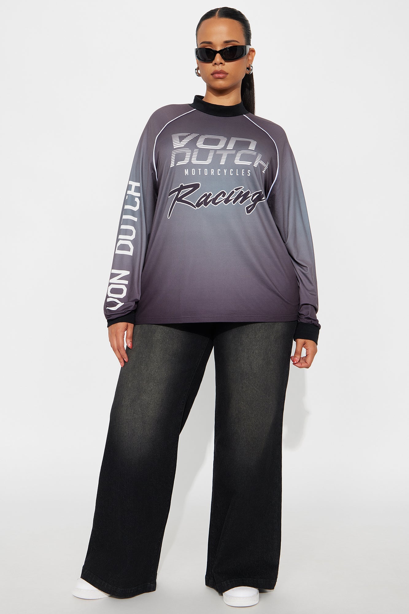Von Dutch Motorcycle Jersey - Black