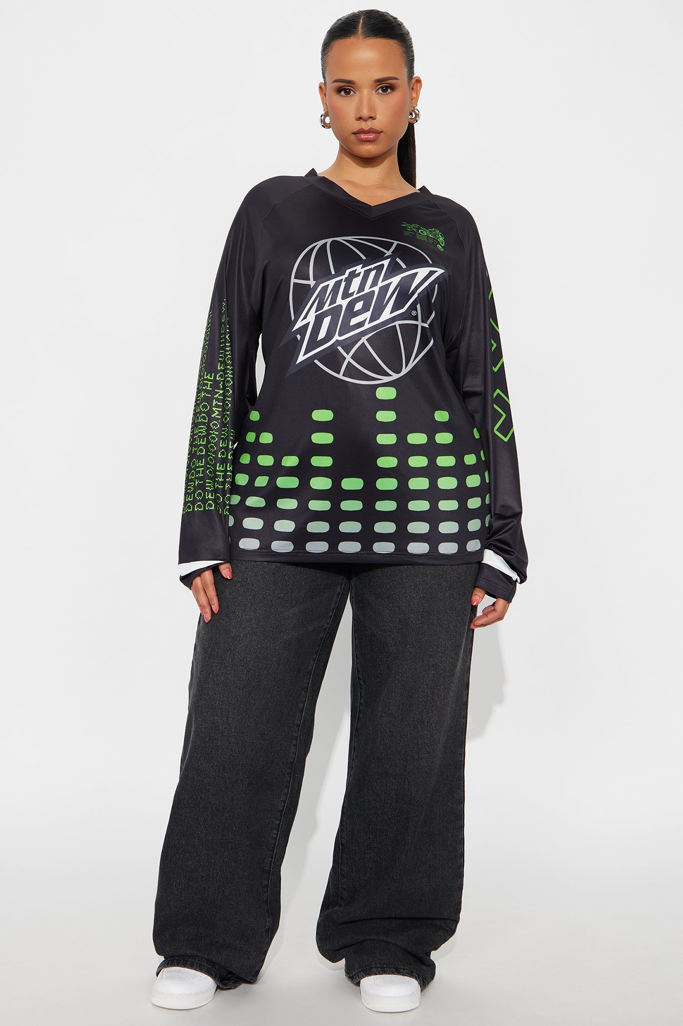 Mountain Dew 48 Jersey Tee - Black
