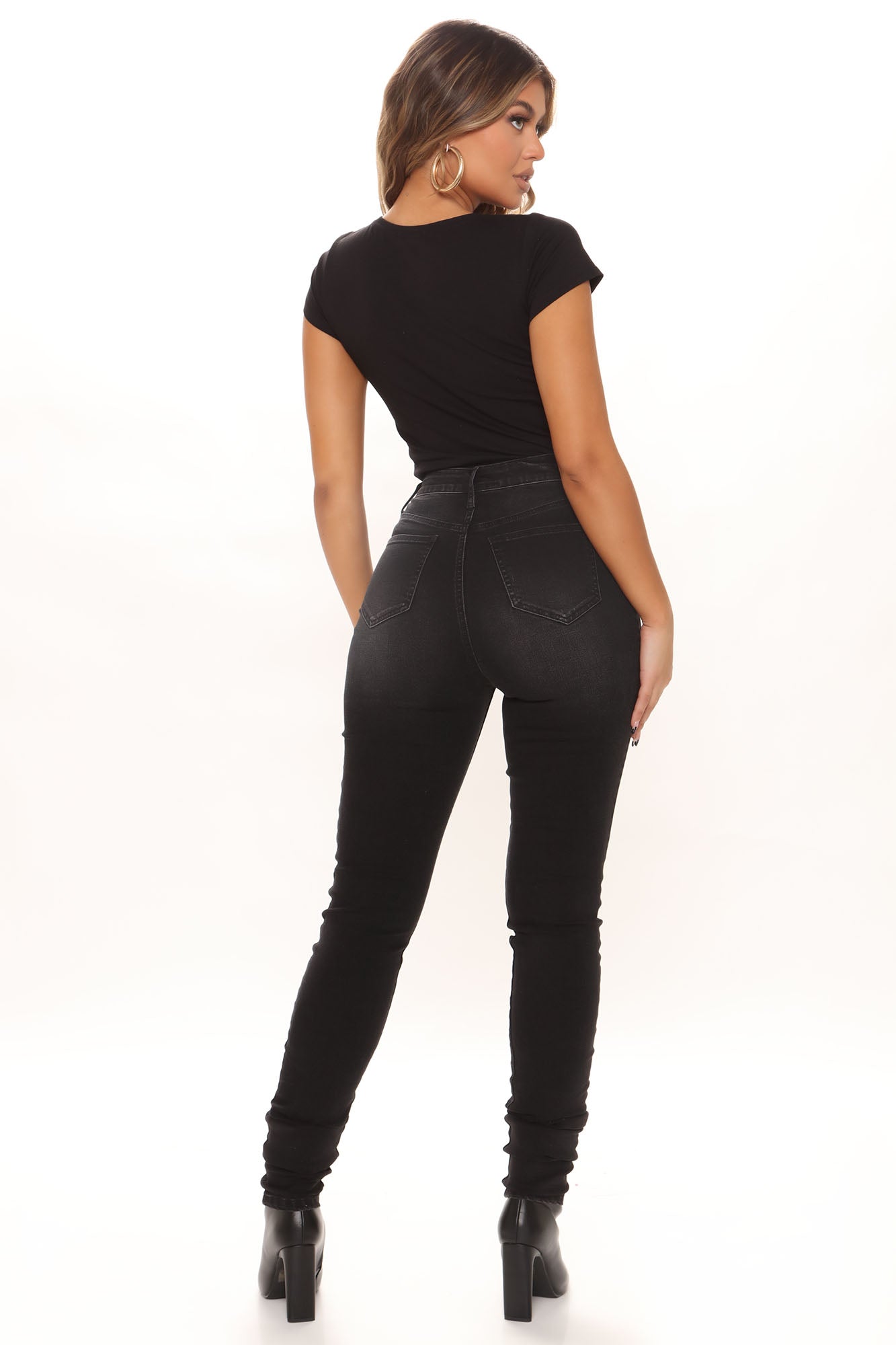 Tall Jessica Skinny Jeans - Black