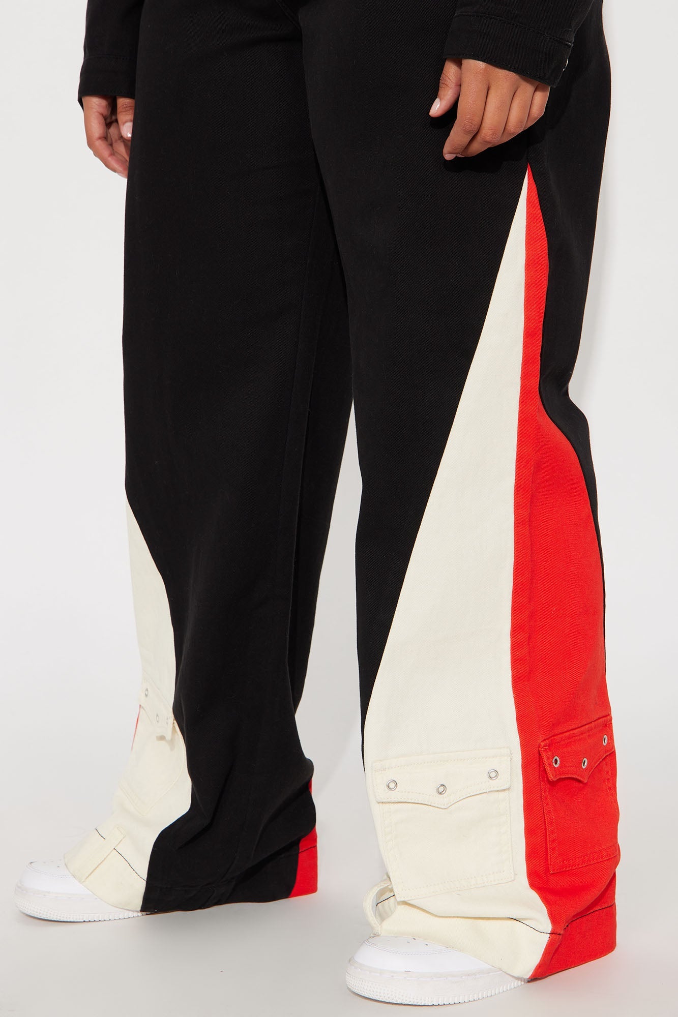 Locked In Denim Jacket Pant Set - Black