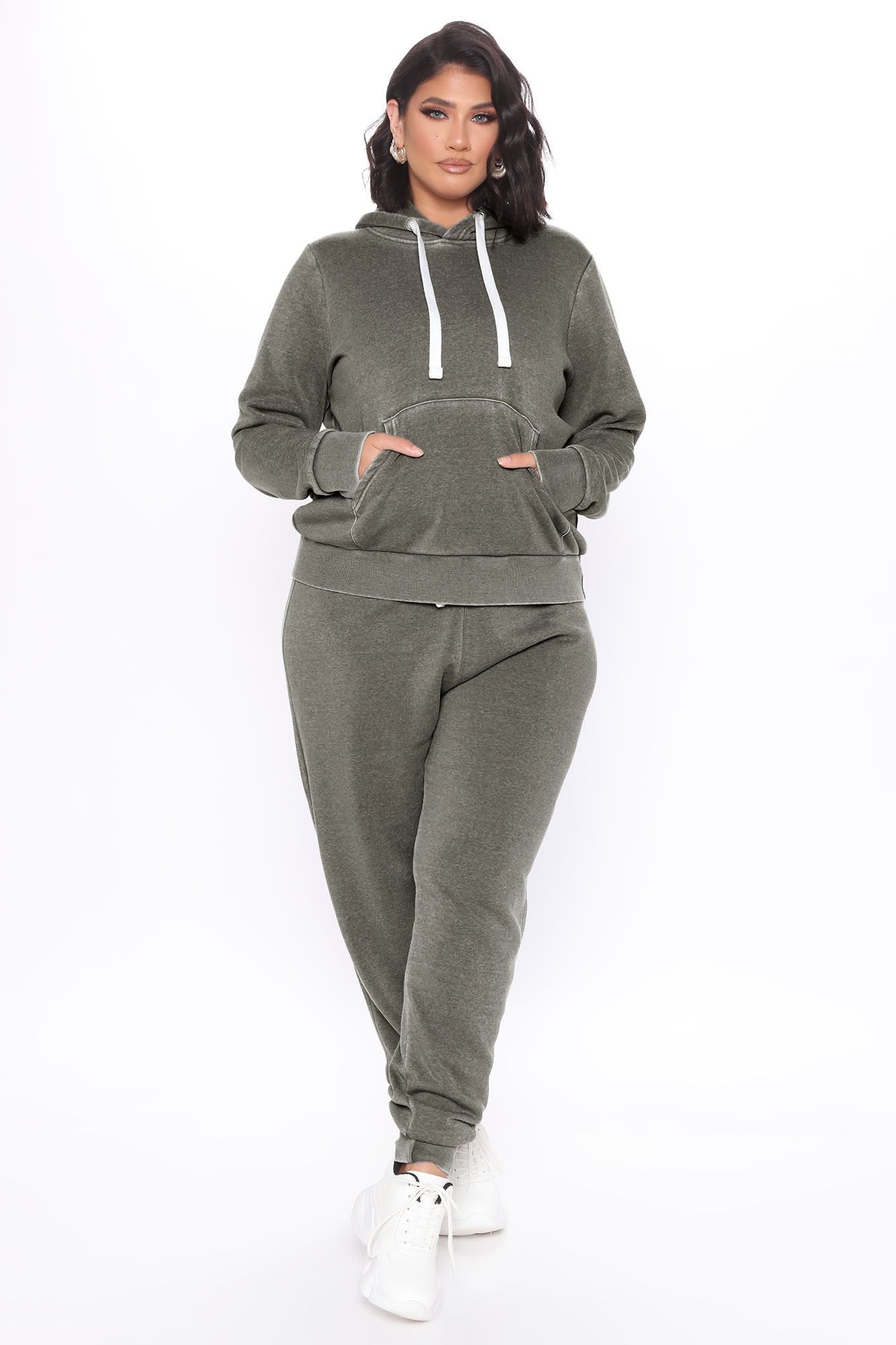 Sweet Dreams Mineral Wash Hoodie - Heather Grey