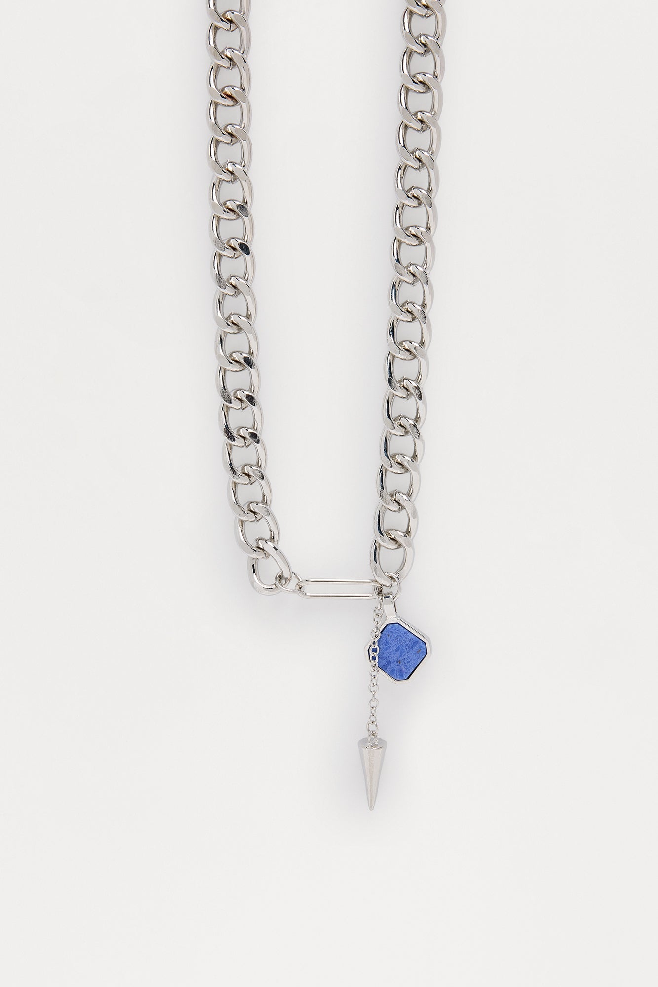 Influence Pendant Necklace - Silver