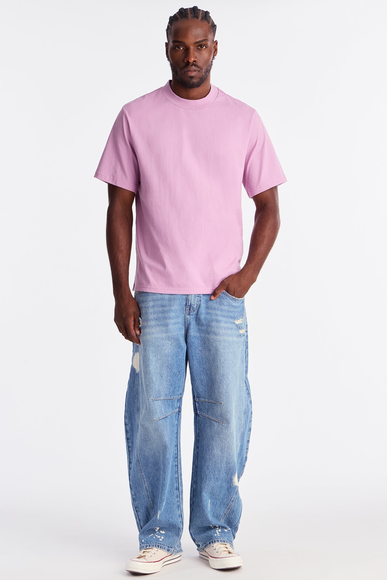 Oversized Heavyweight Tee 240GSM - Purple