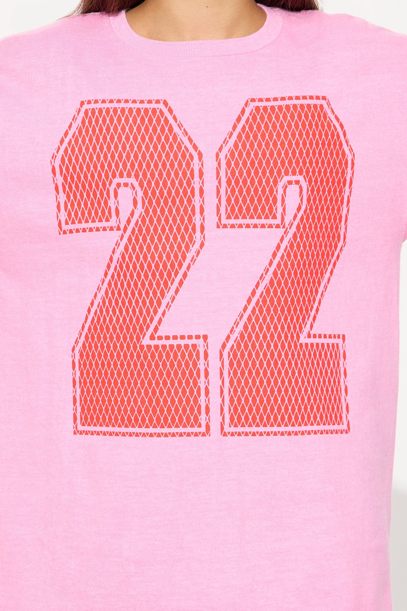 Mini True 22 Short Sleeve Tee - Pink