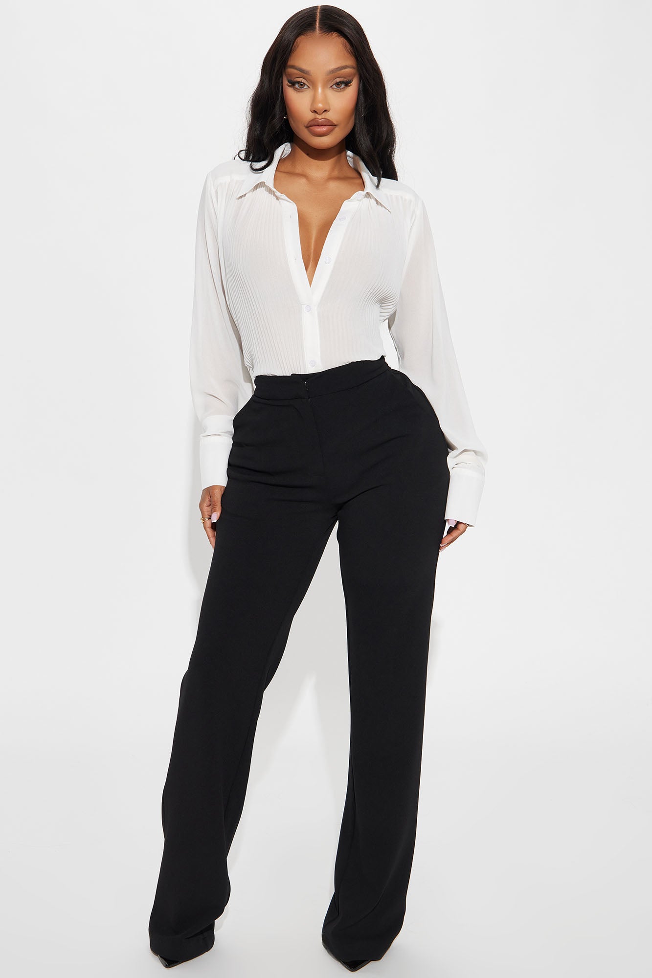 Core Competency Straight Leg Trouser - Black