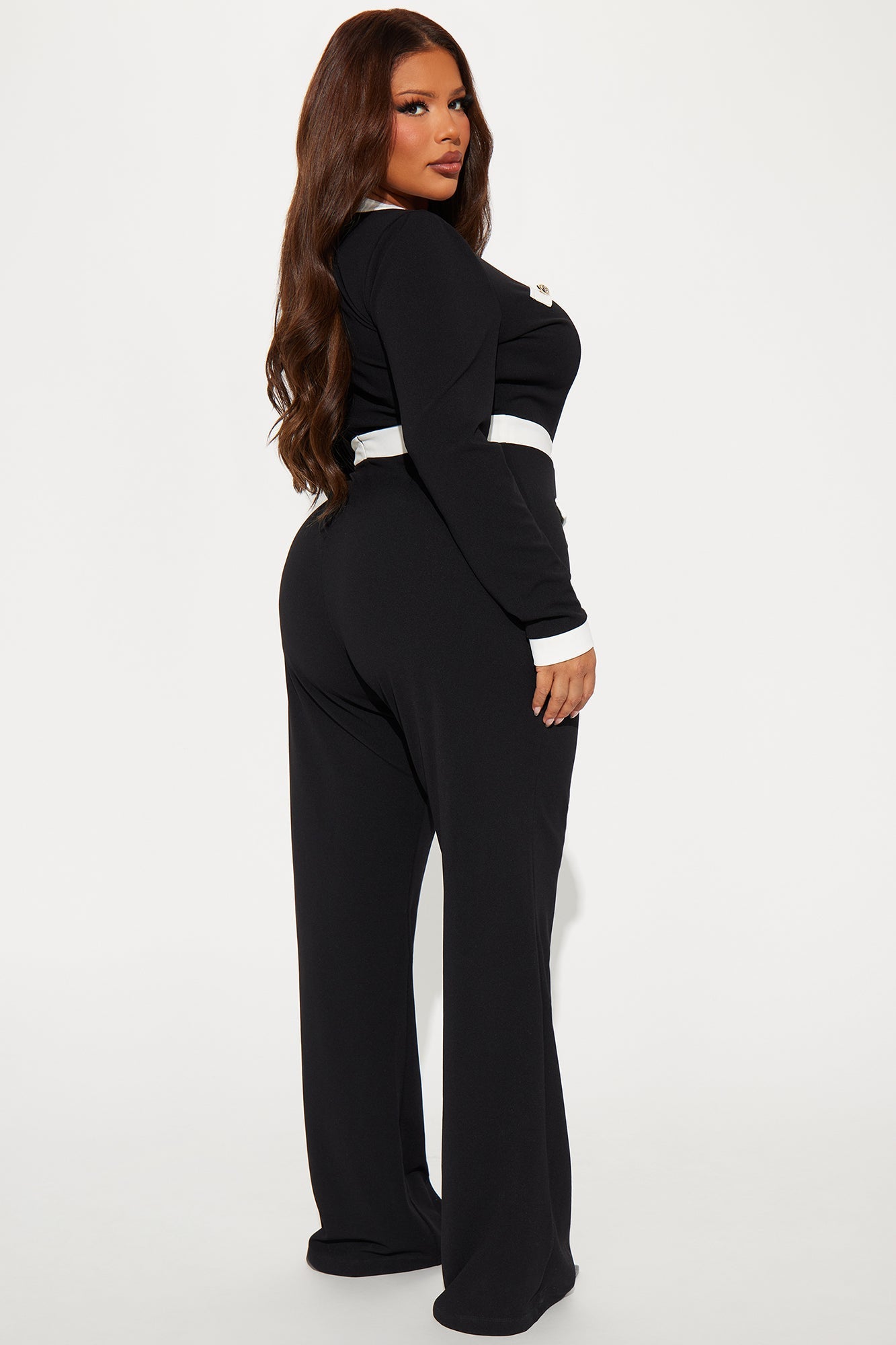Executive Decisions Jumpsuit - Black