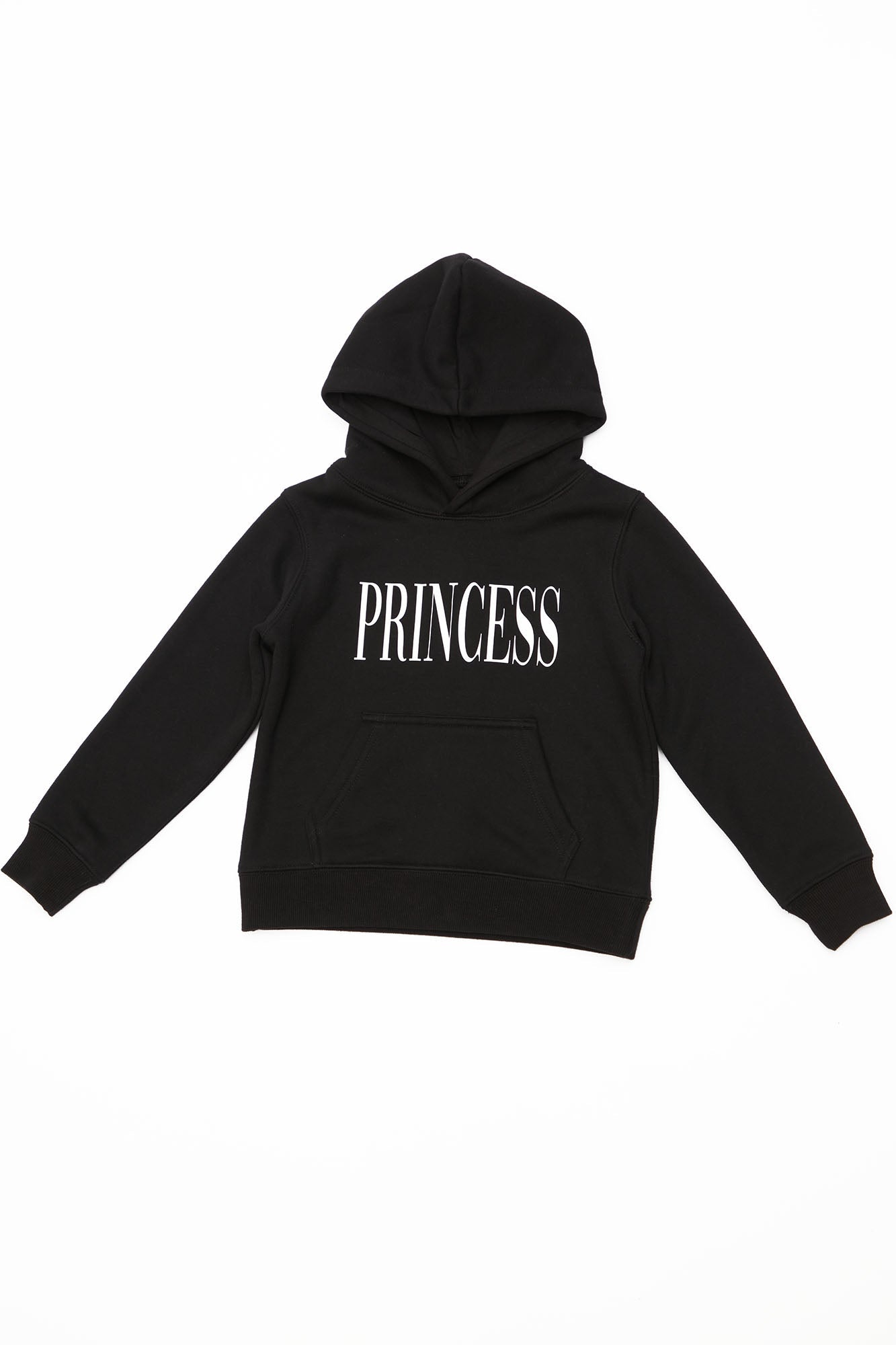 Family Goals Mini Princess Hoodie - Black