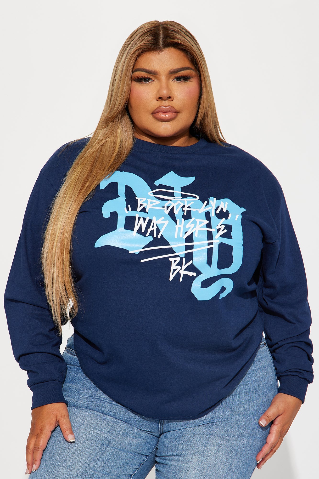 Brooklyn Was Here Tshirt - Navy