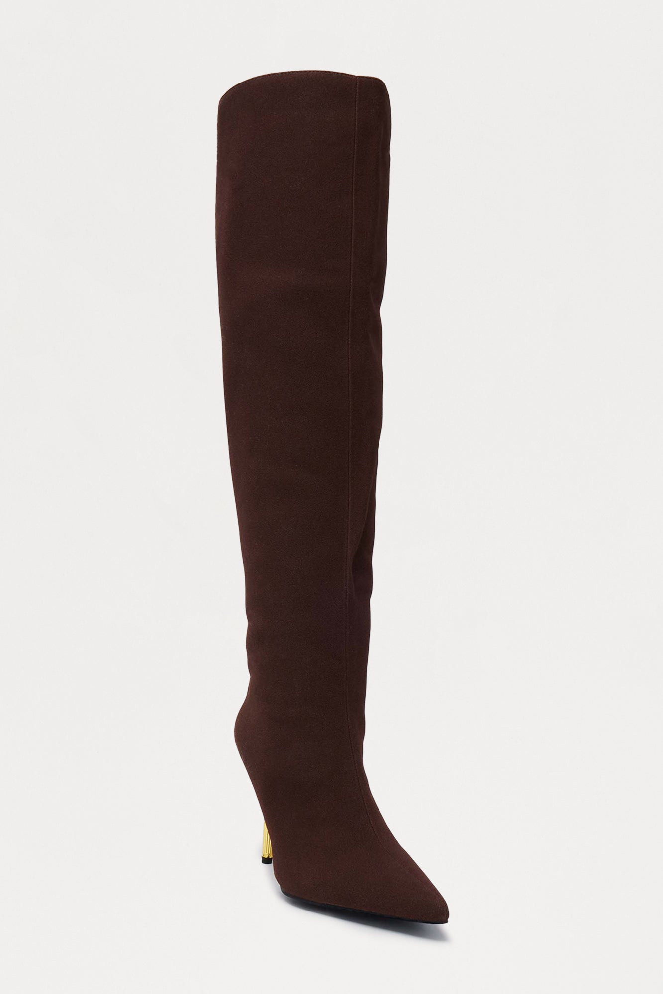 Cayenne Thigh High Boots - Chocolate