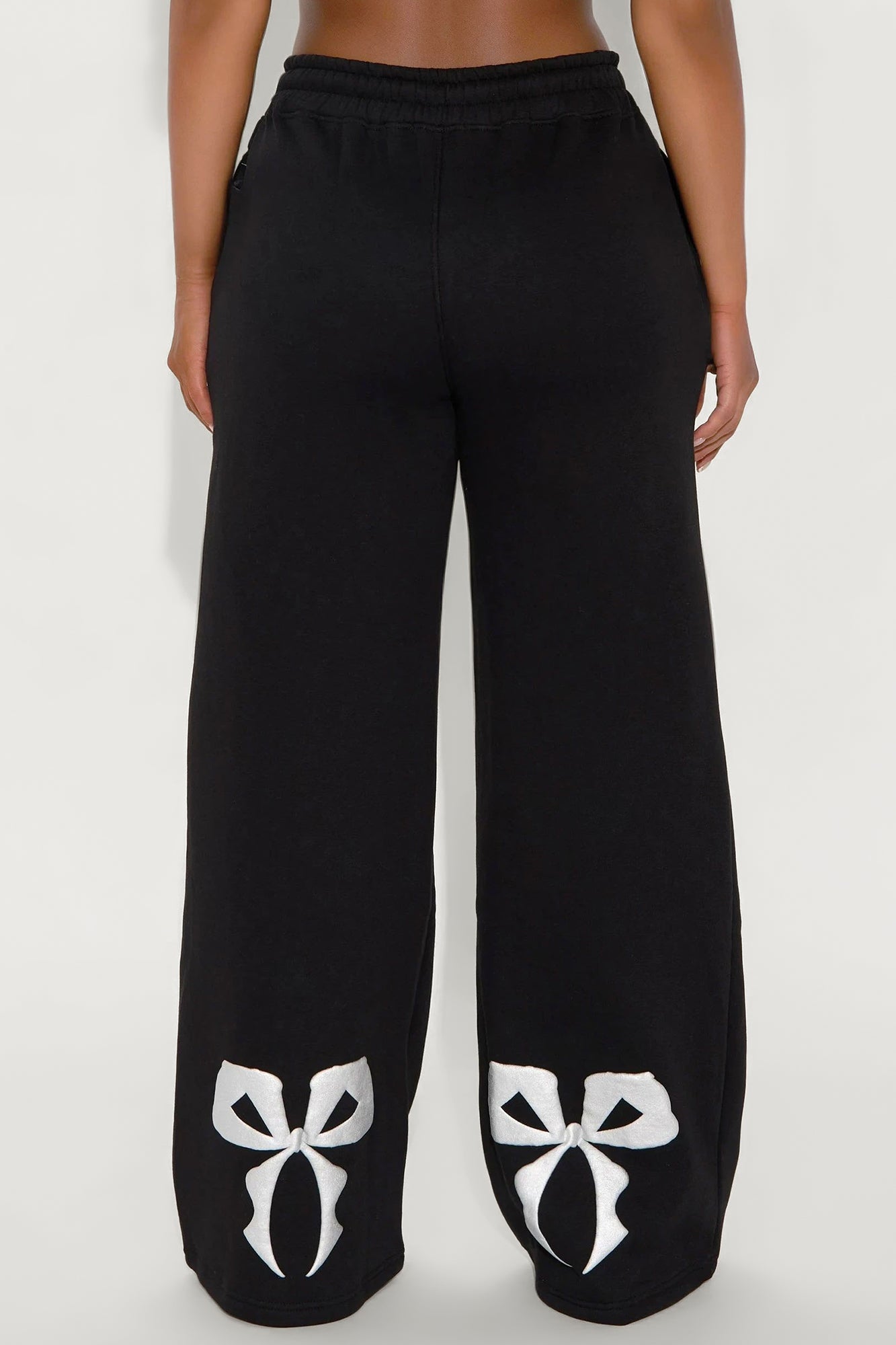 Coquette Season Fleece Pants - Black
